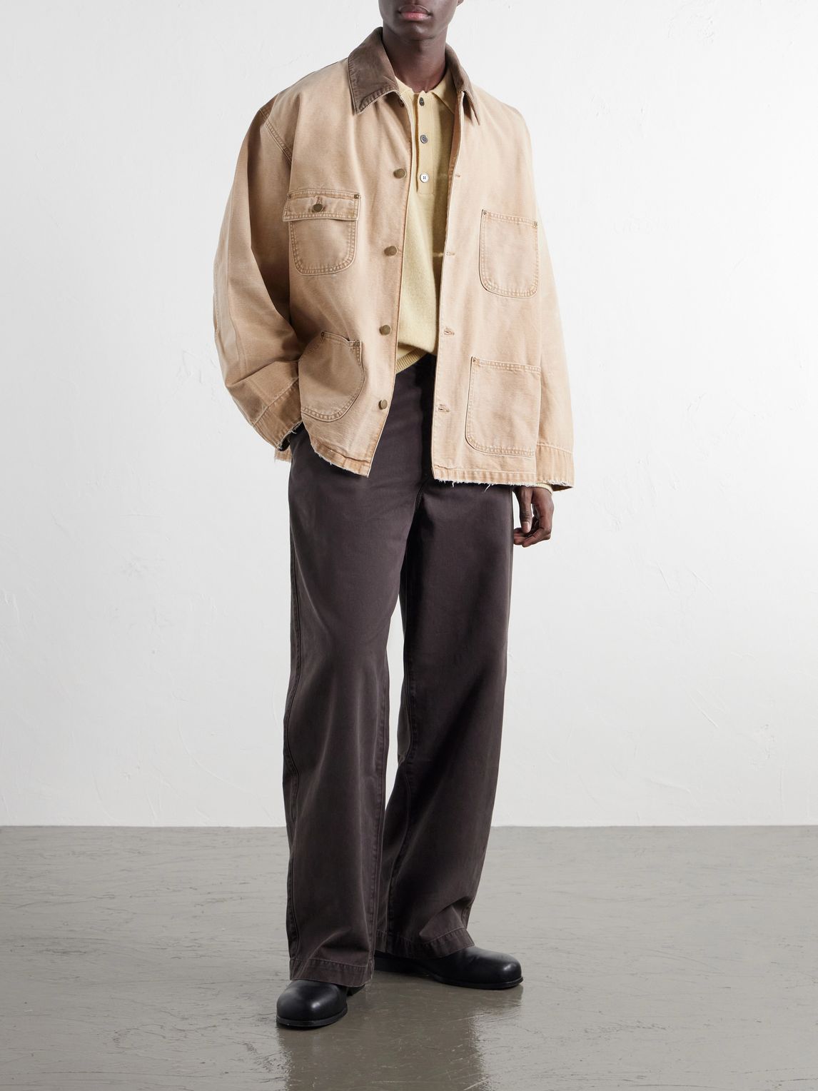 JOHN ELLIOTT 데저트 스노우 디스트레스드 자켓