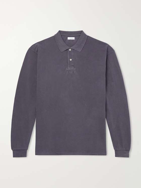 Johnelliott Oversized Cotton-Piqué Polo Shirt