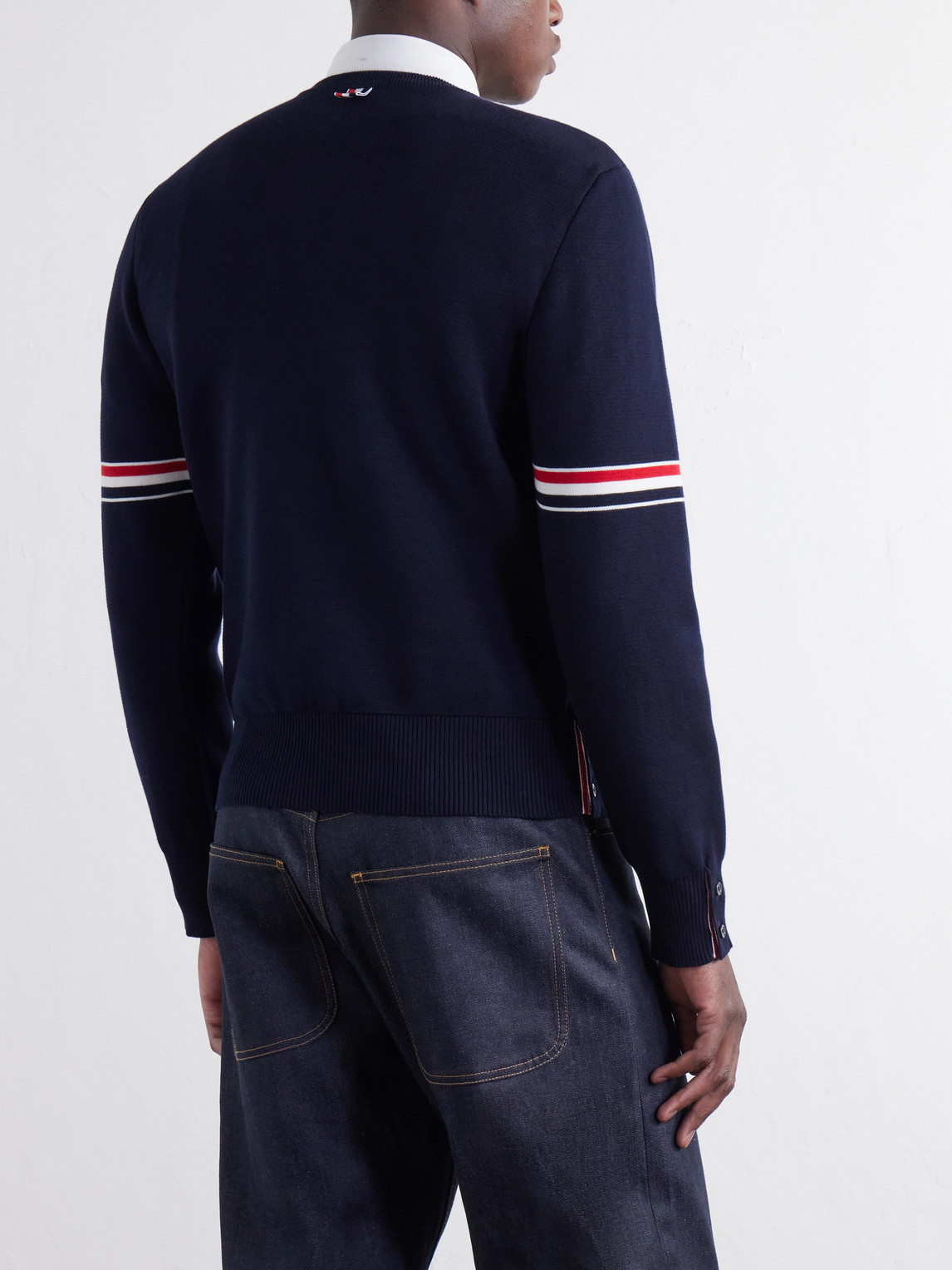 Striped Cotton Sweater