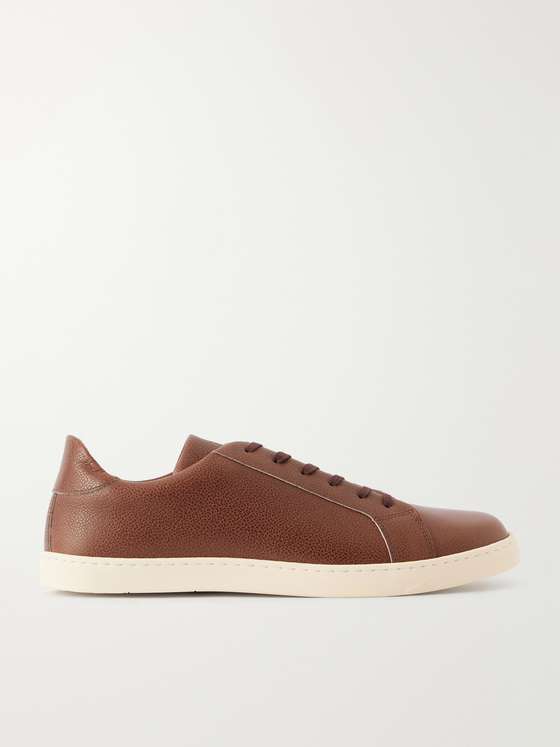 Georgecleverley Jack III Leather Sneakers