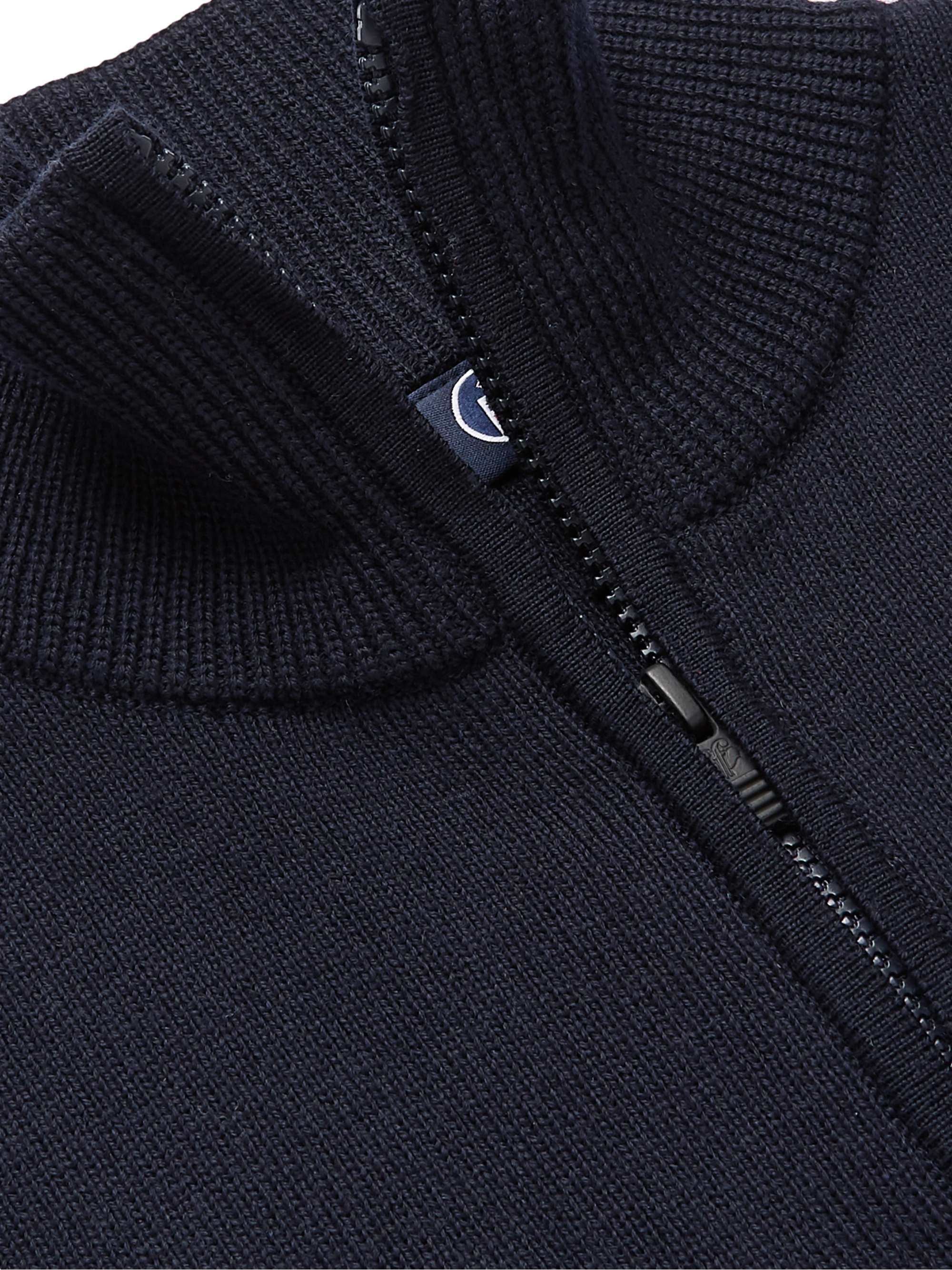 FUSALP Wengen II Slim-Fit Merino Wool Zip-Up Ski Mid-Layer