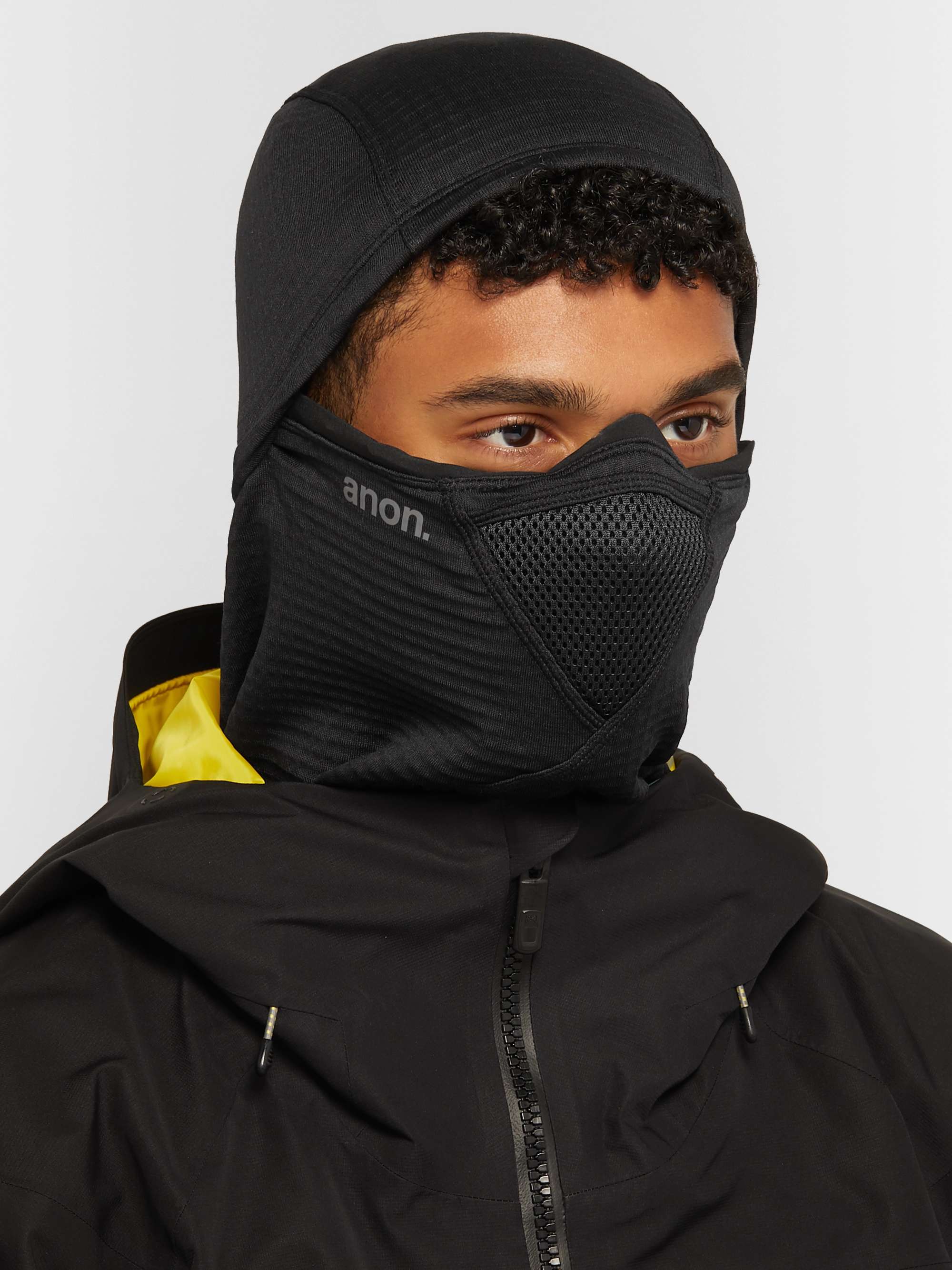 ANON MFI Logo-Print Polartec Power Grid Fleece Balaclava