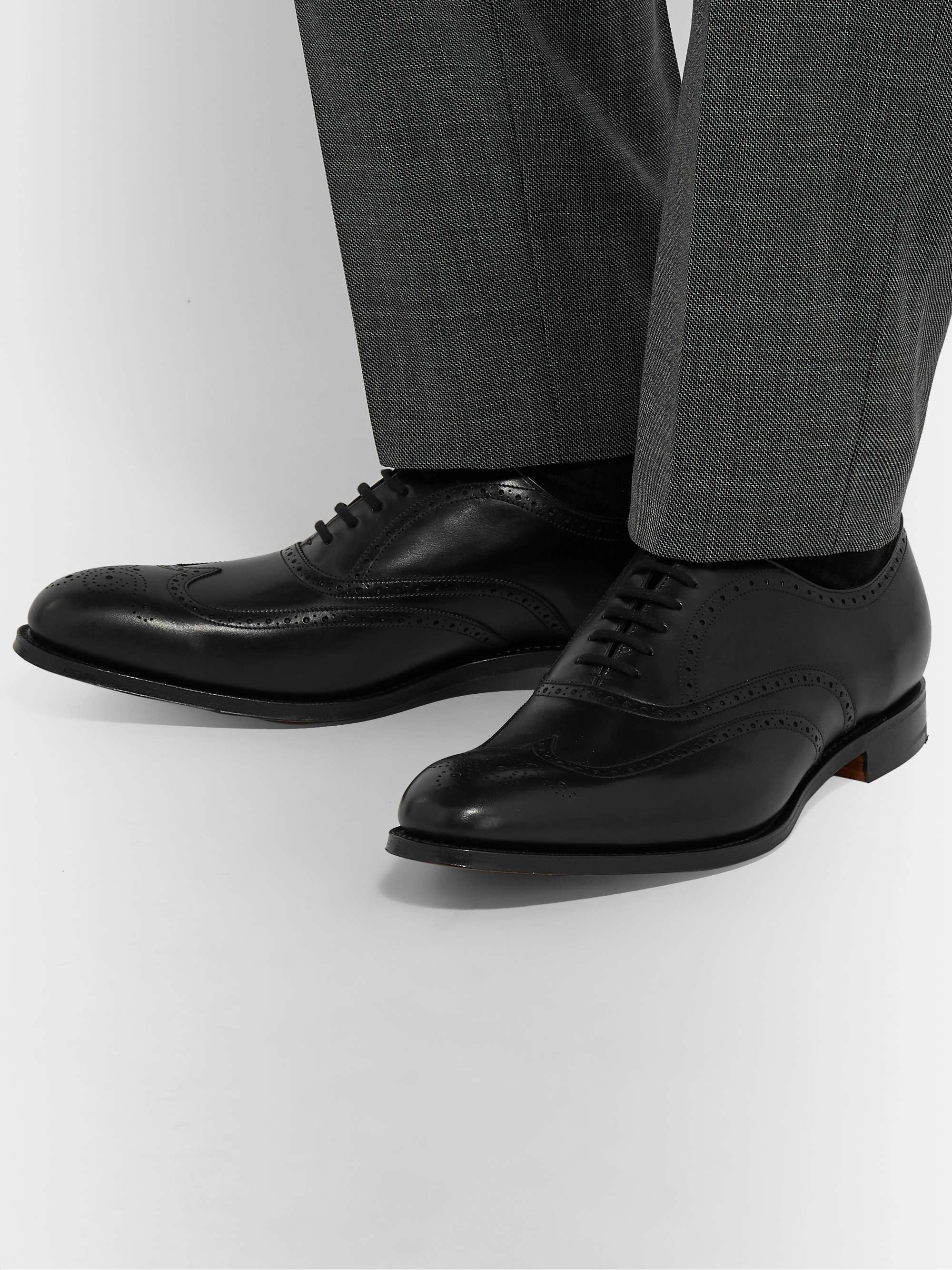 CHURCH'S Berlin Leather Wingtip Brogues