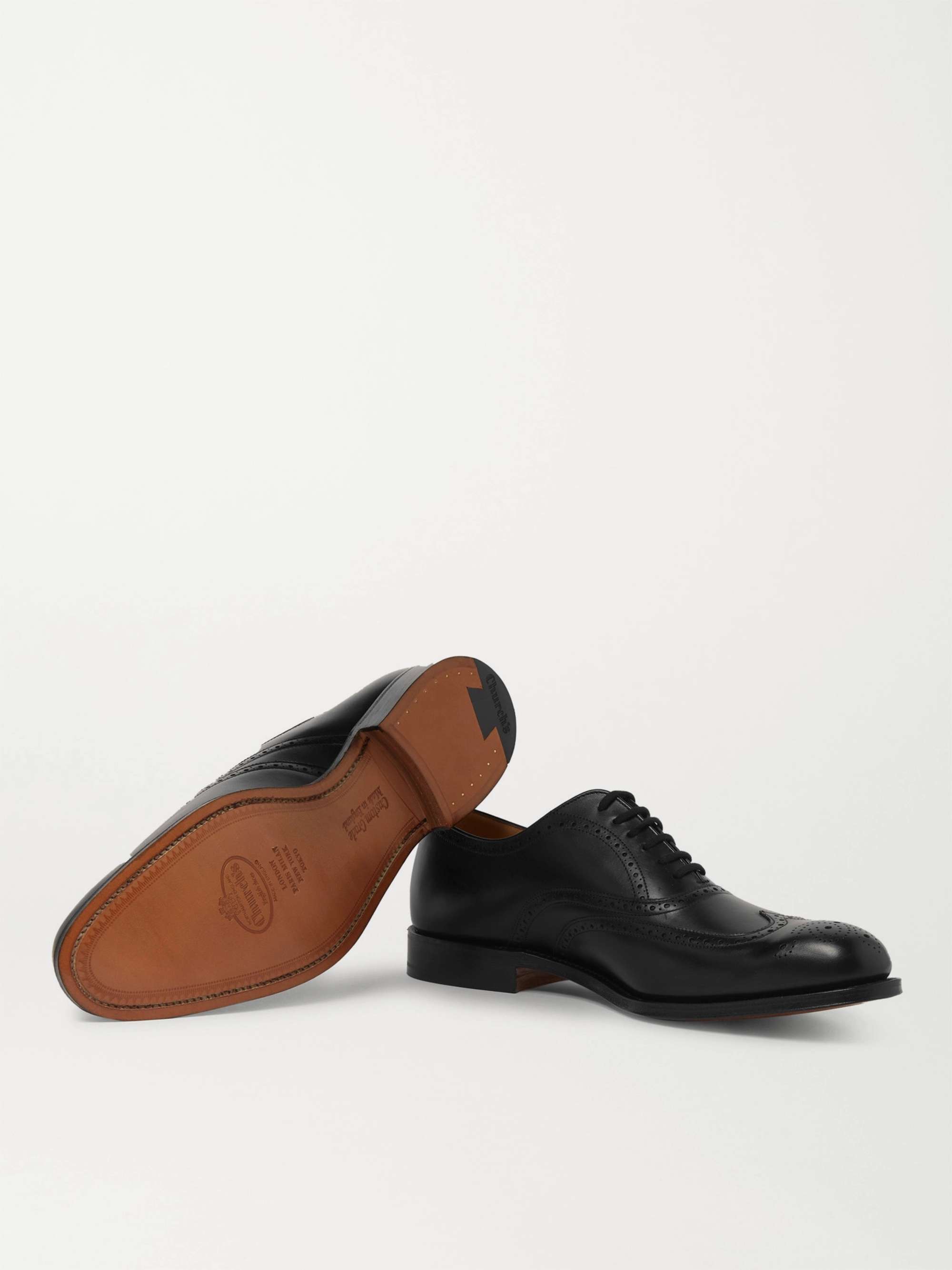 CHURCH'S Berlin Leather Wingtip Brogues