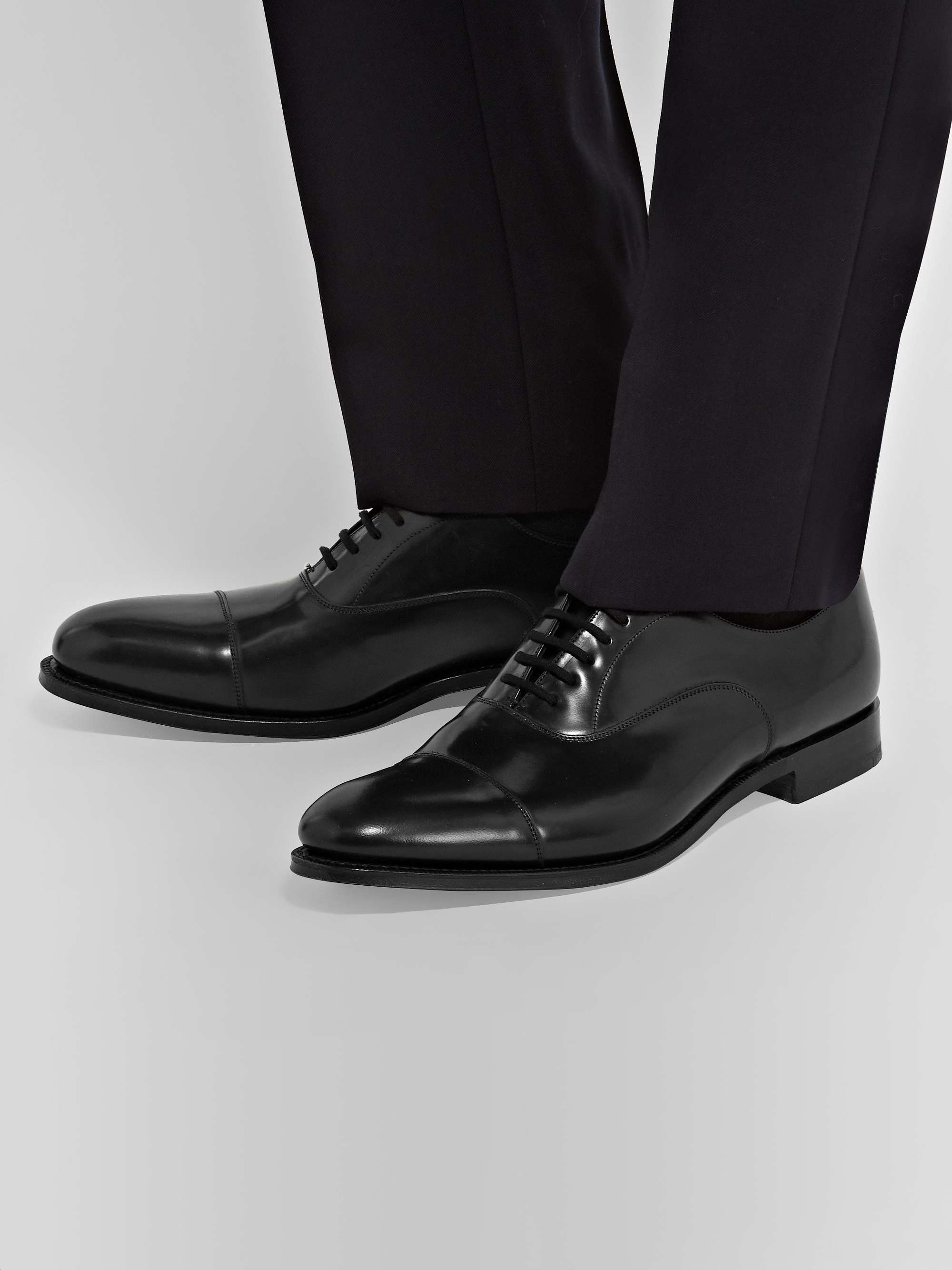 CHURCH'S Dubai Polished-Leather Oxford Shoes