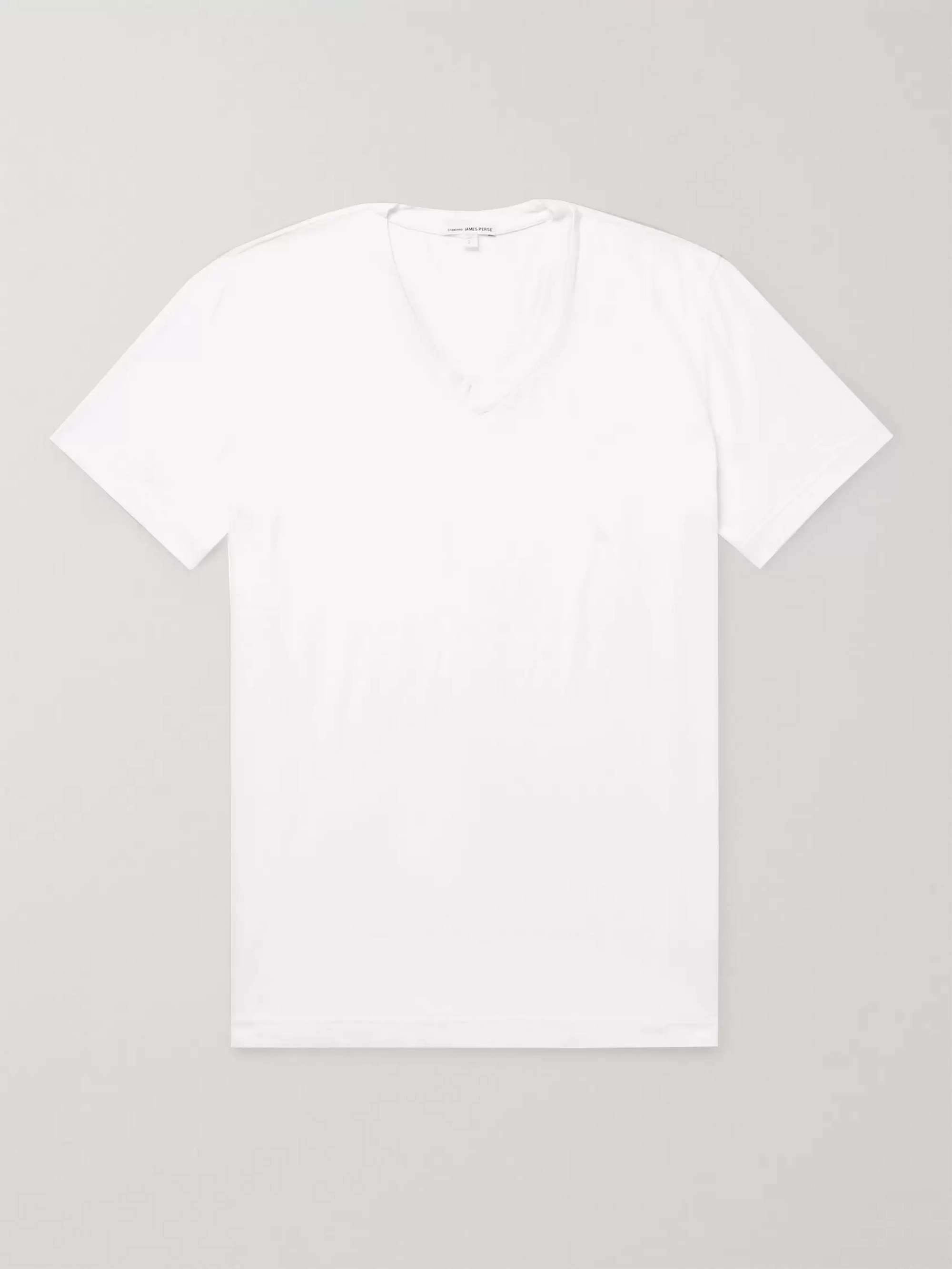 JAMES PERSE Combed Cotton-Jersey T-Shirt for Men | MR PORTER