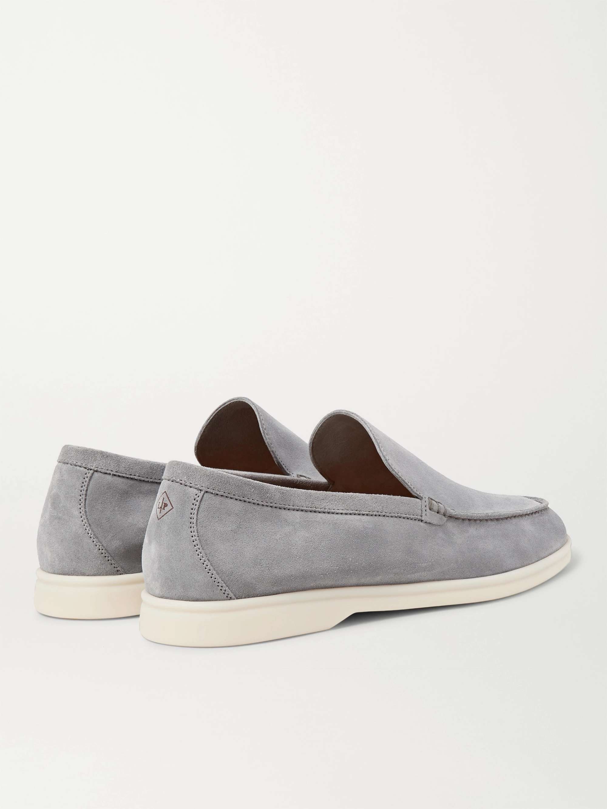 LORO PIANA Summer Walk Suede Loafers