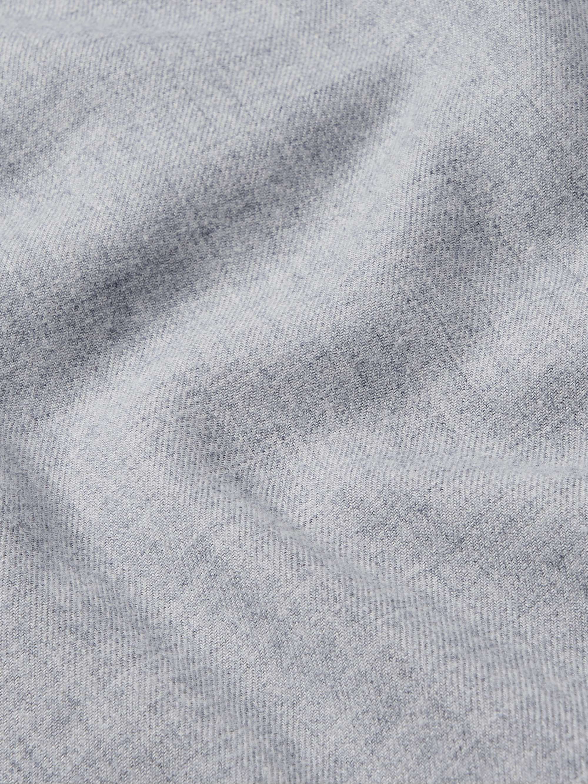 CHARVET Cotton and Wool-Blend Flannel Shirt