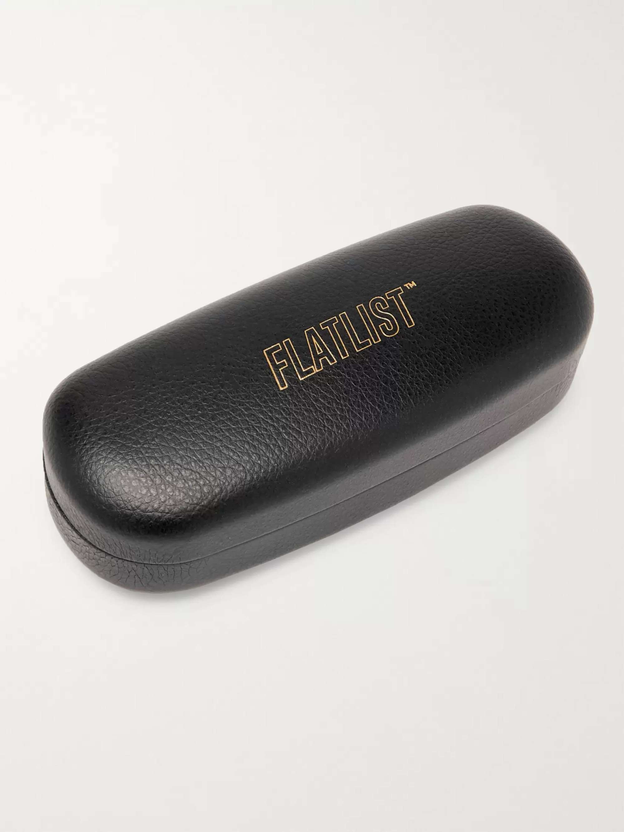 FLATLIST Bricktop Rectangle-Frame Acetate Sunglasses