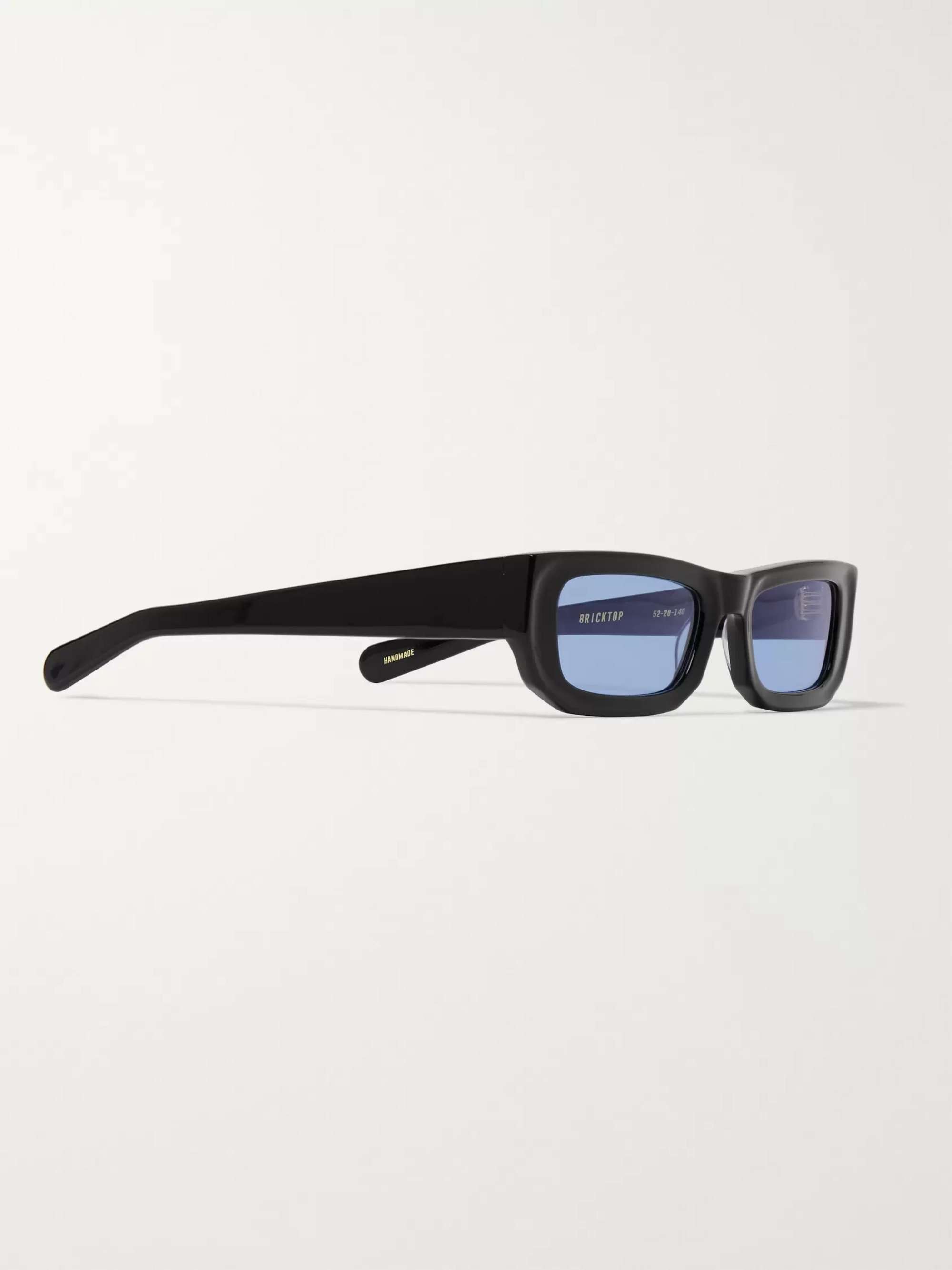 FLATLIST Bricktop Rectangle-Frame Acetate Sunglasses