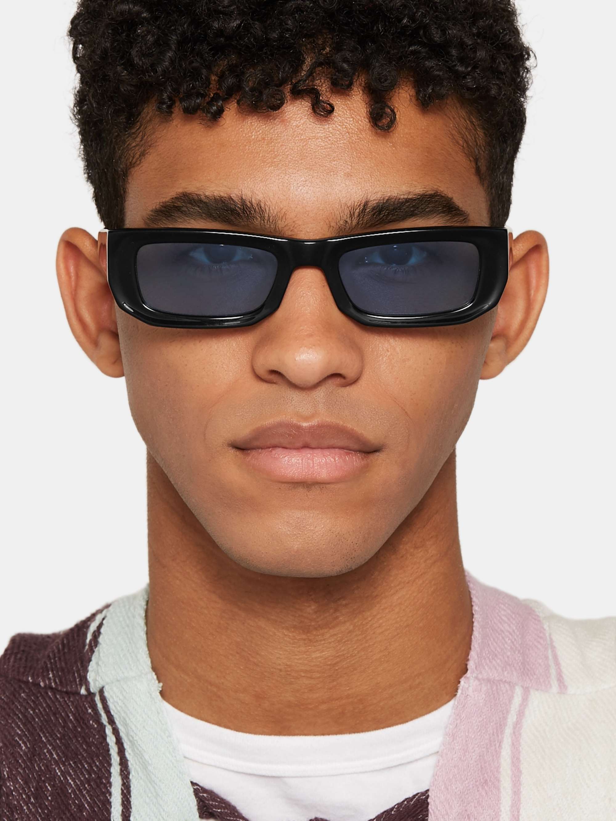 FLATLIST Bricktop Rectangle-Frame Acetate Sunglasses