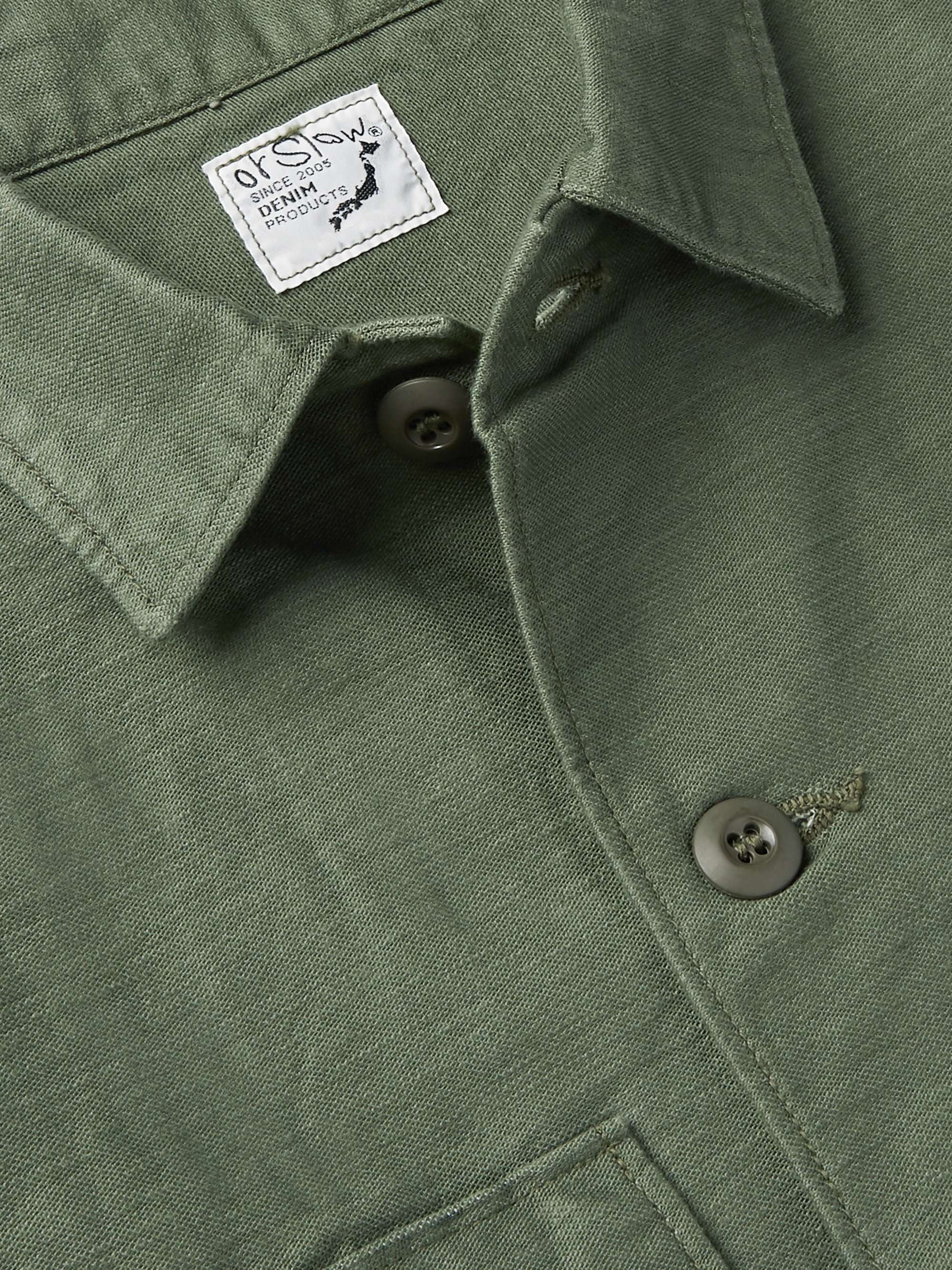 ORSLOW Cotton Overshirt