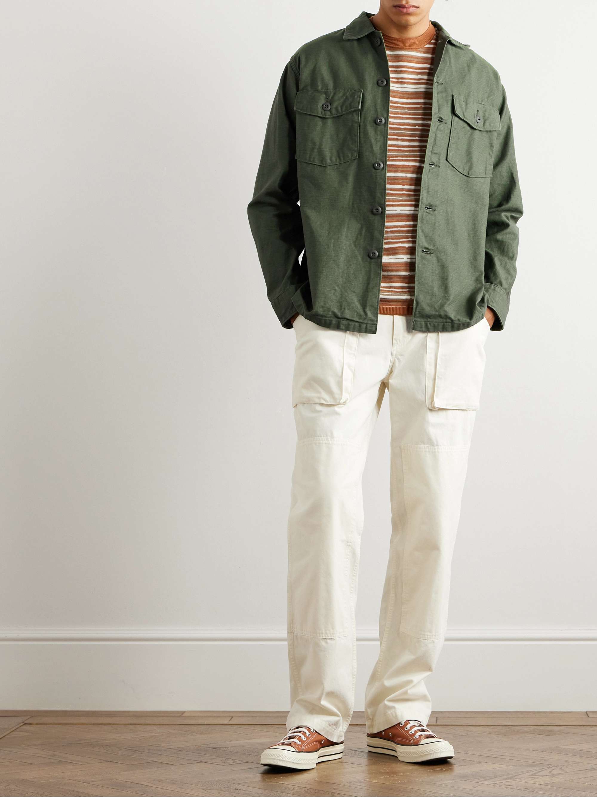 ORSLOW Cotton Overshirt