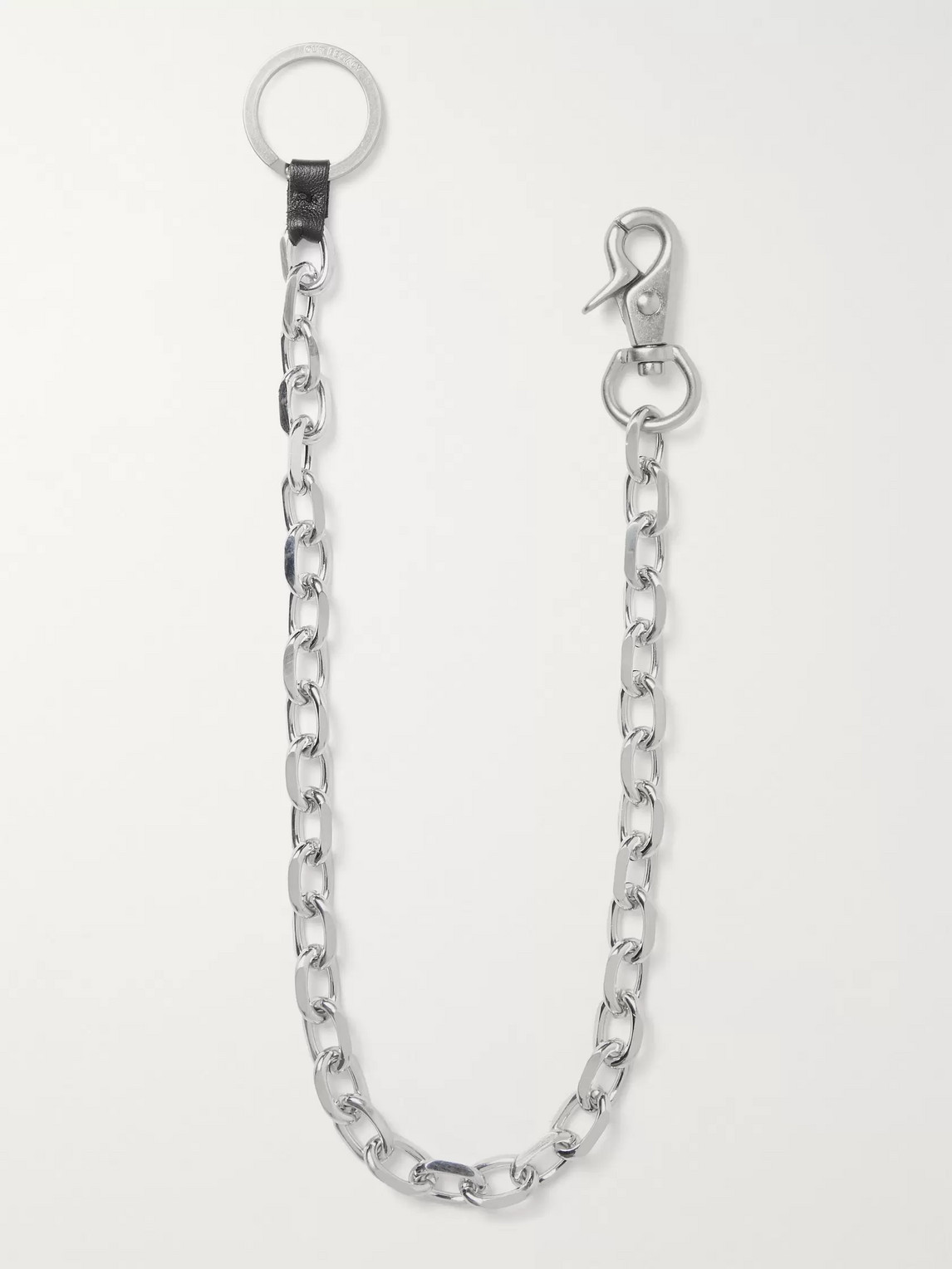 Our Legacy Ladon Metal Wallet Chain In Silver