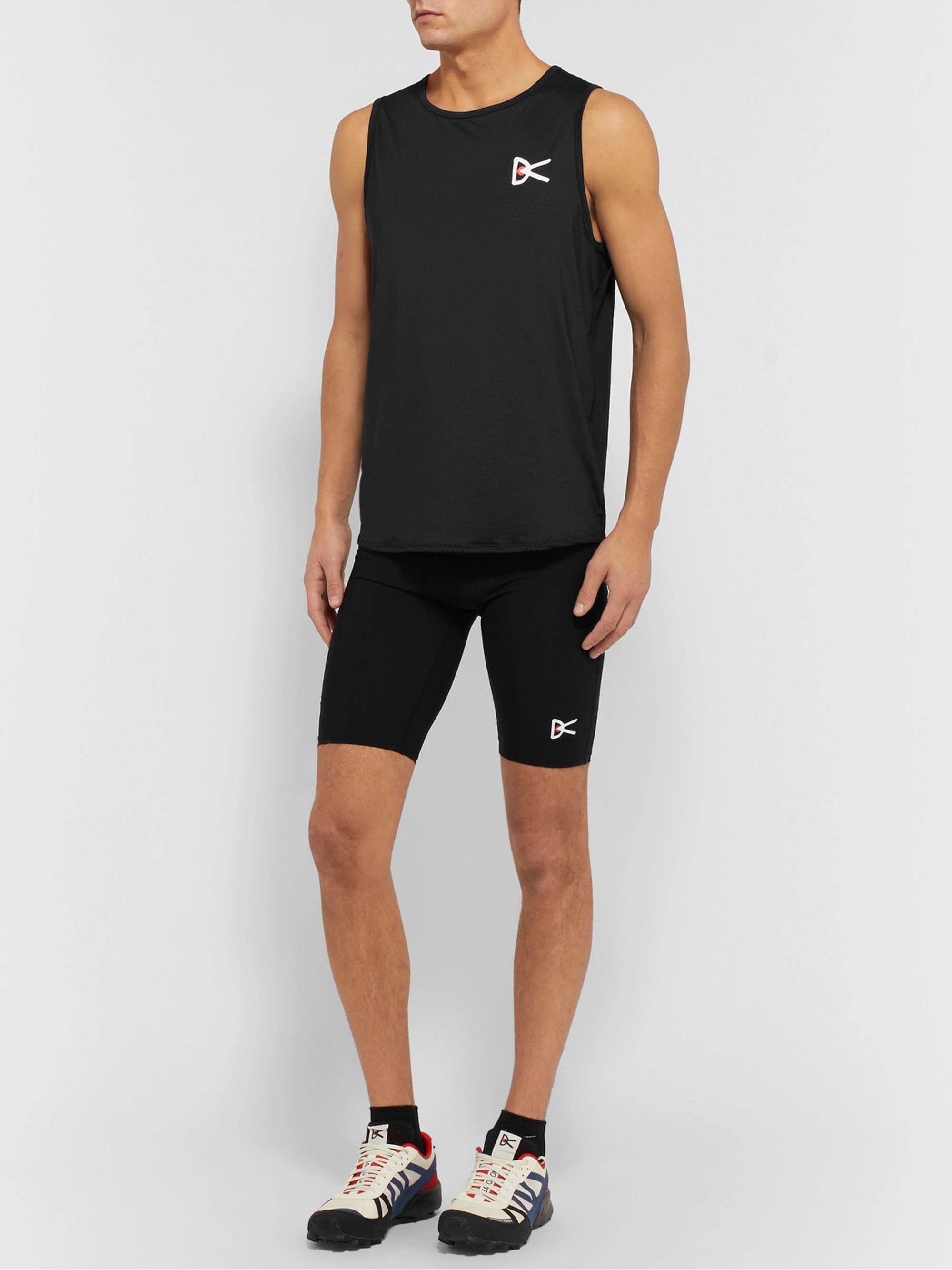 DISTRICT VISION Air-Wear Stretch-Mesh Tank Top