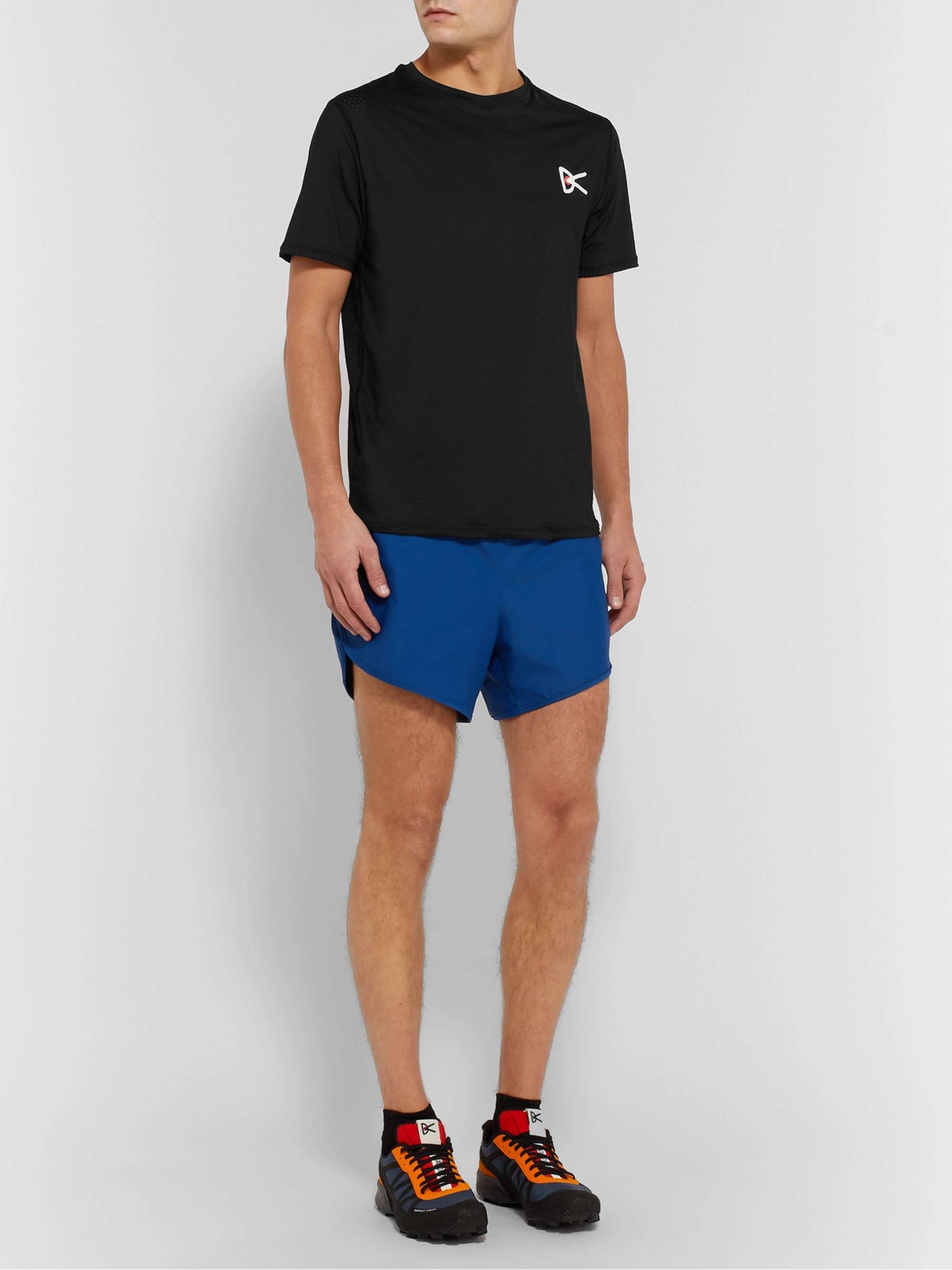 DISTRICT VISION Slim-Fit Air-Wear Stretch-Mesh T-Shirt