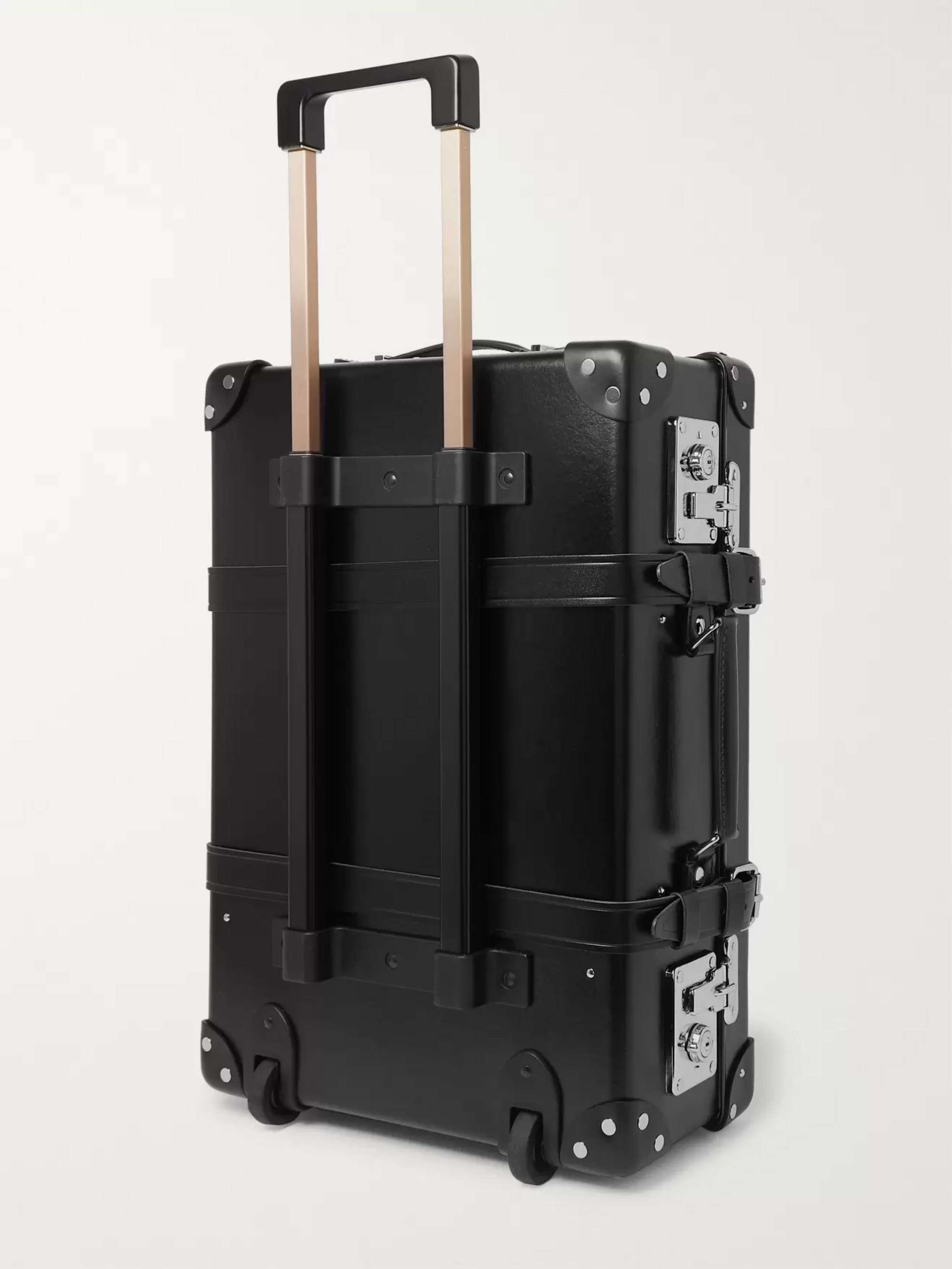 GLOBE-TROTTER Centenary 20" Leather-Trimmed Carry-On Suitcase