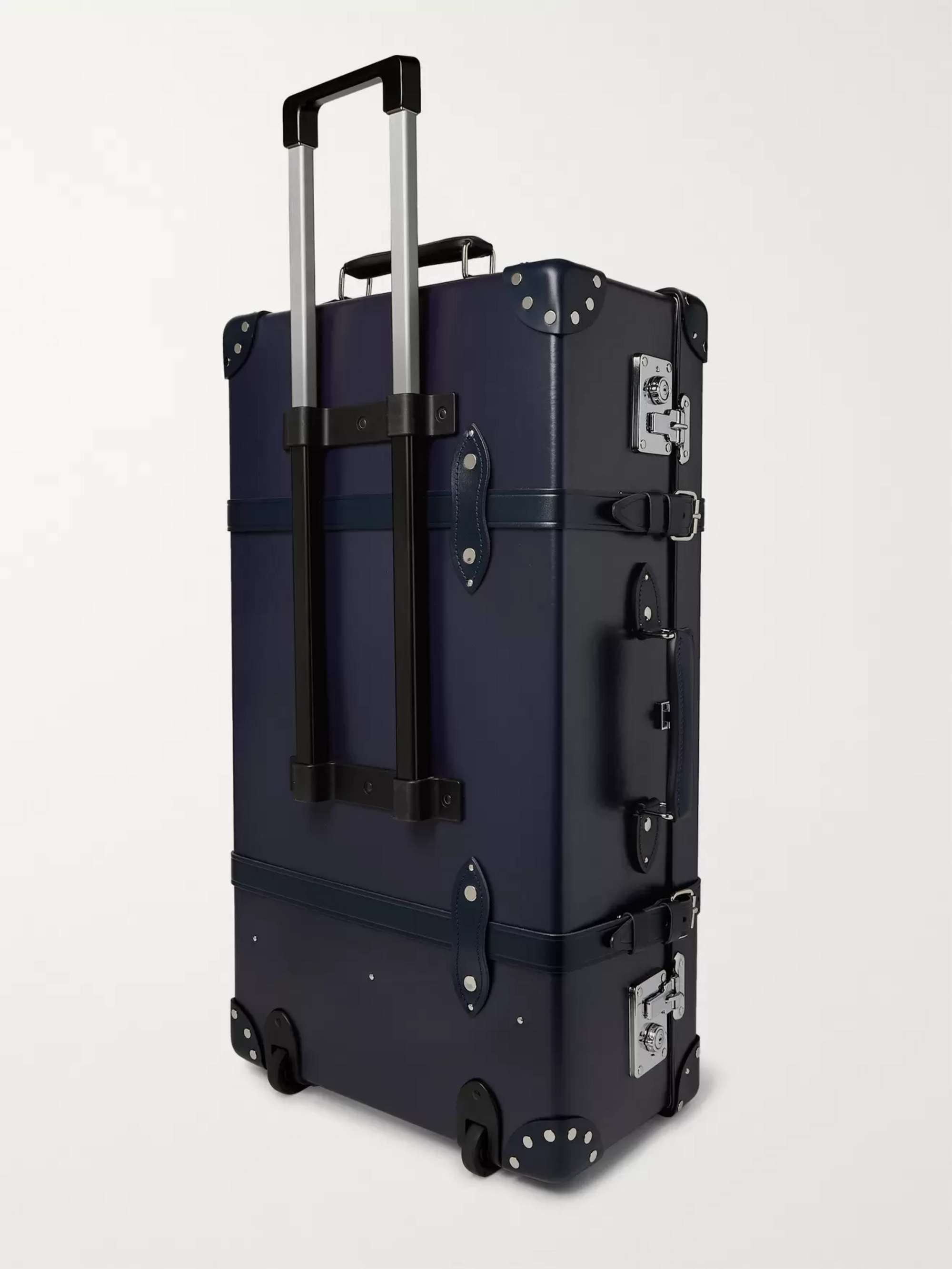 GLOBE-TROTTER 30" Leather-Trimmed Trolley Case