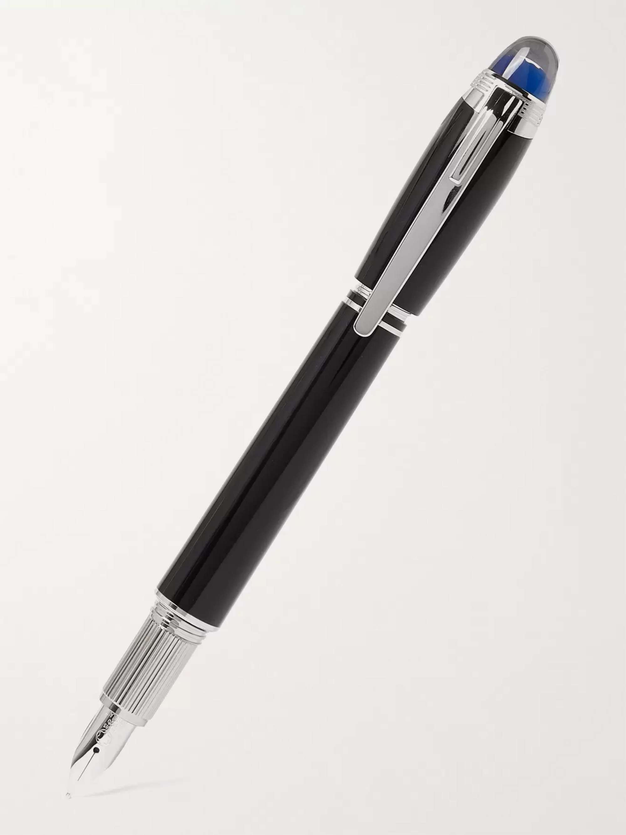 StarWalker Resin and Platinum-Plated Fountain Pen