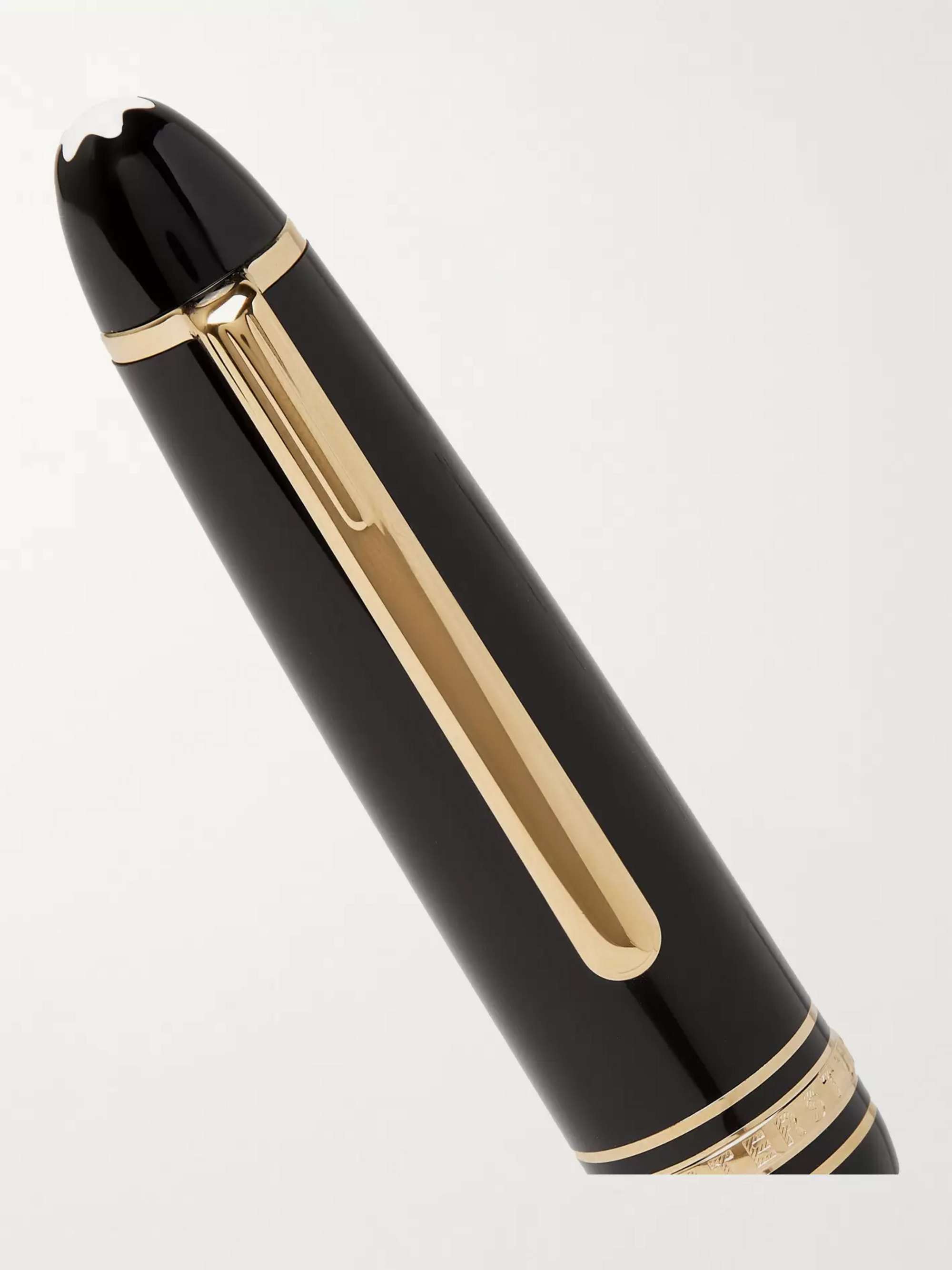 MONTBLANC Meisterstück Le Grand Resin and Gold-Plated Ballpoint Pen