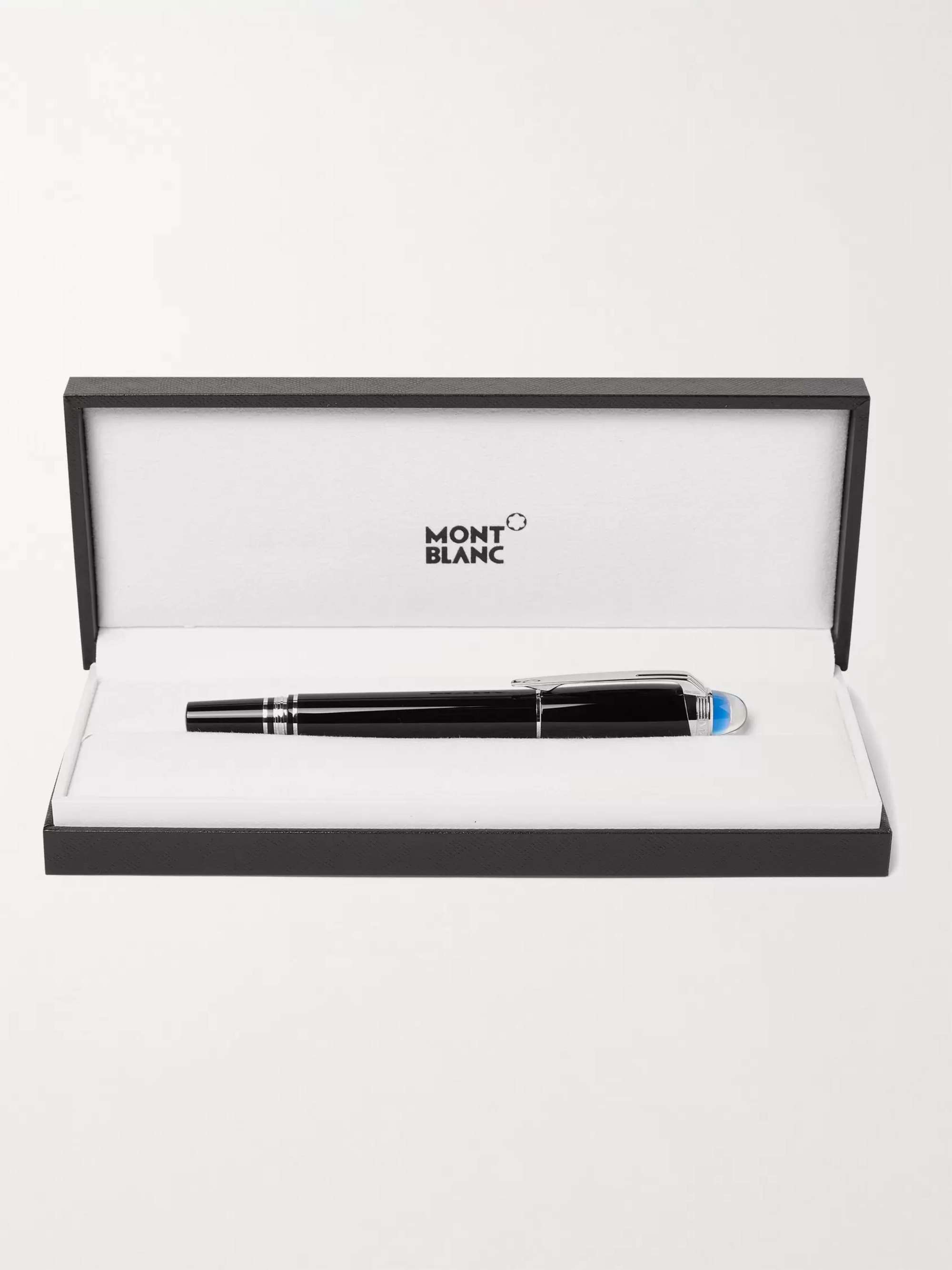 MONTBLANC Starwalker Platinum Plated Ballpoint Twist Pen