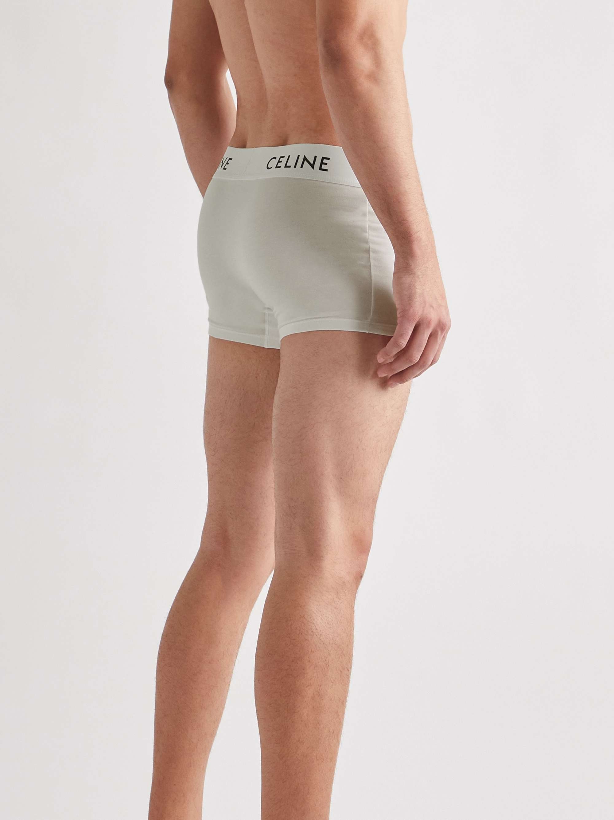 CELINE HOMME Stretch-Cotton Boxer Briefs