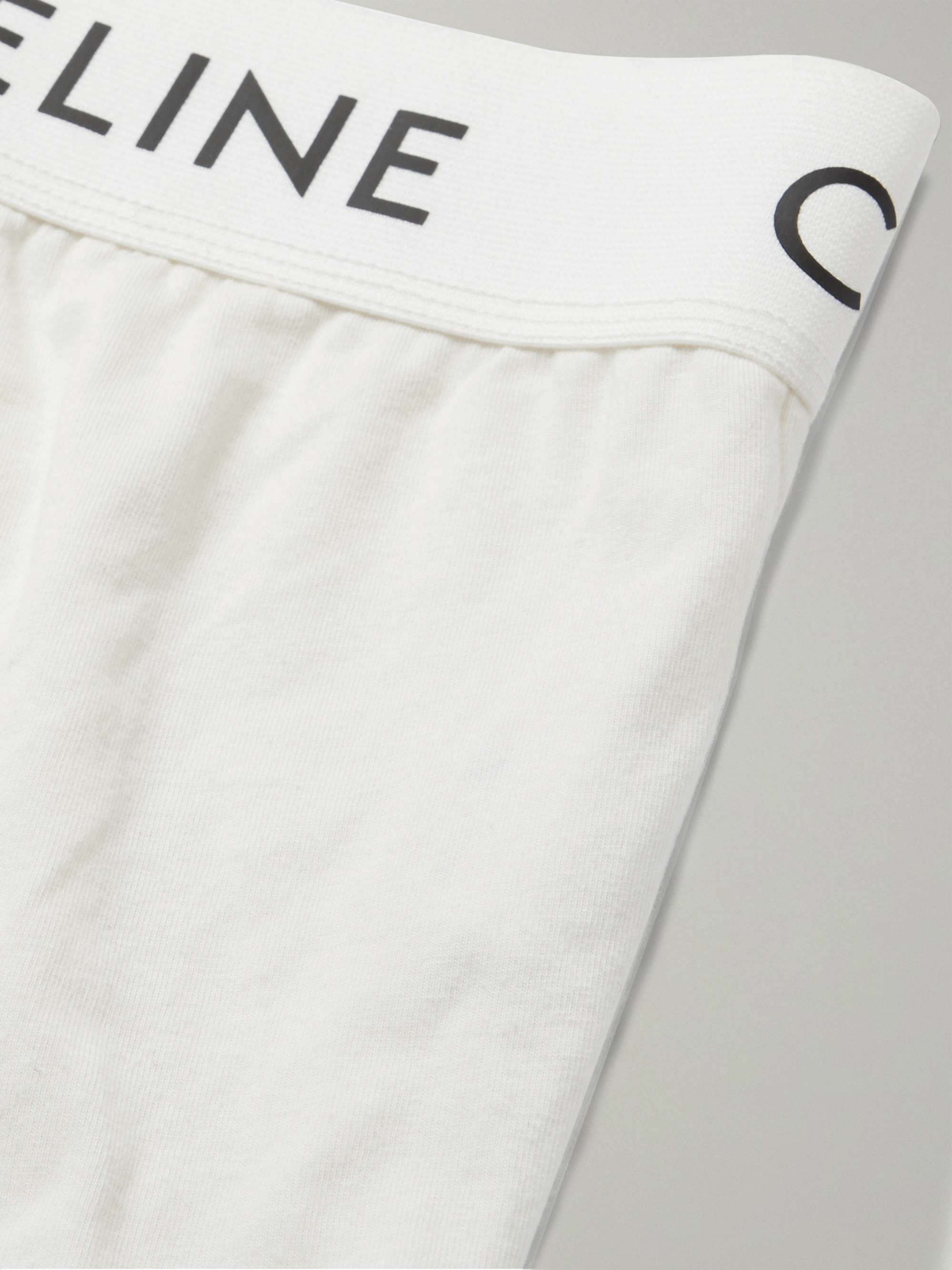 CELINE HOMME Stretch-Cotton Boxer Briefs