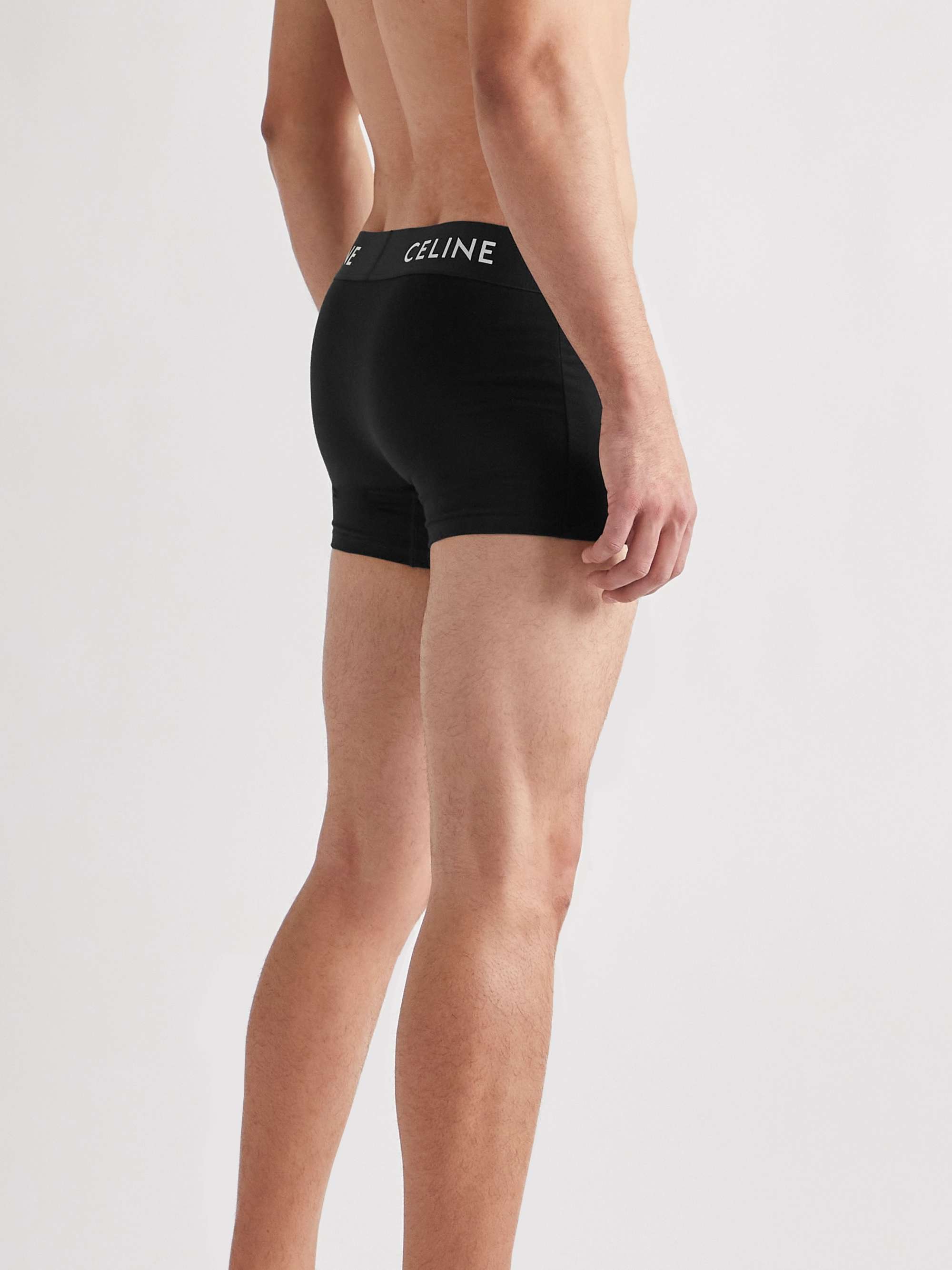 CELINE HOMME Stretch-Cotton Boxer Briefs