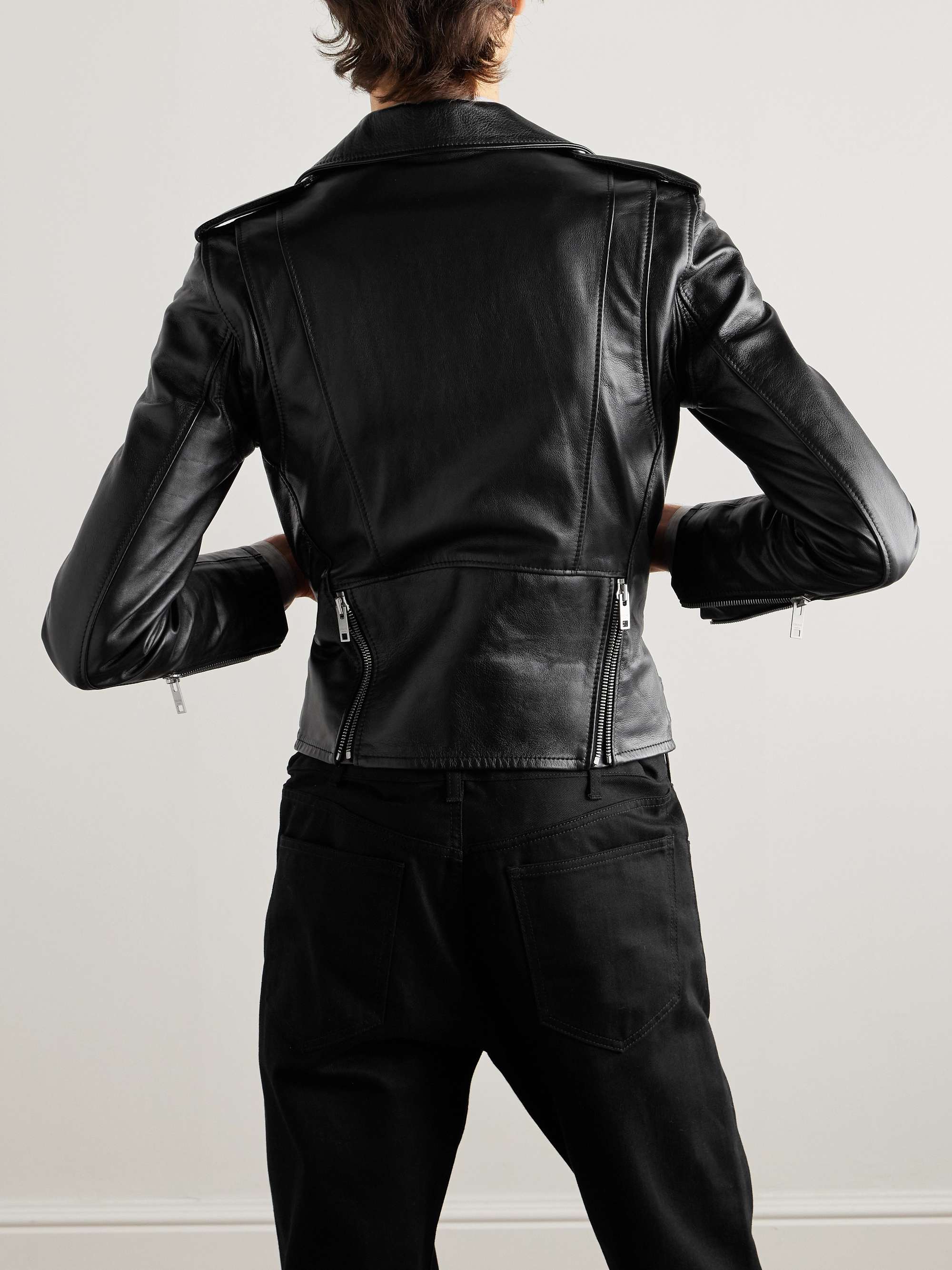 CELINE HOMME Leather Jacket
