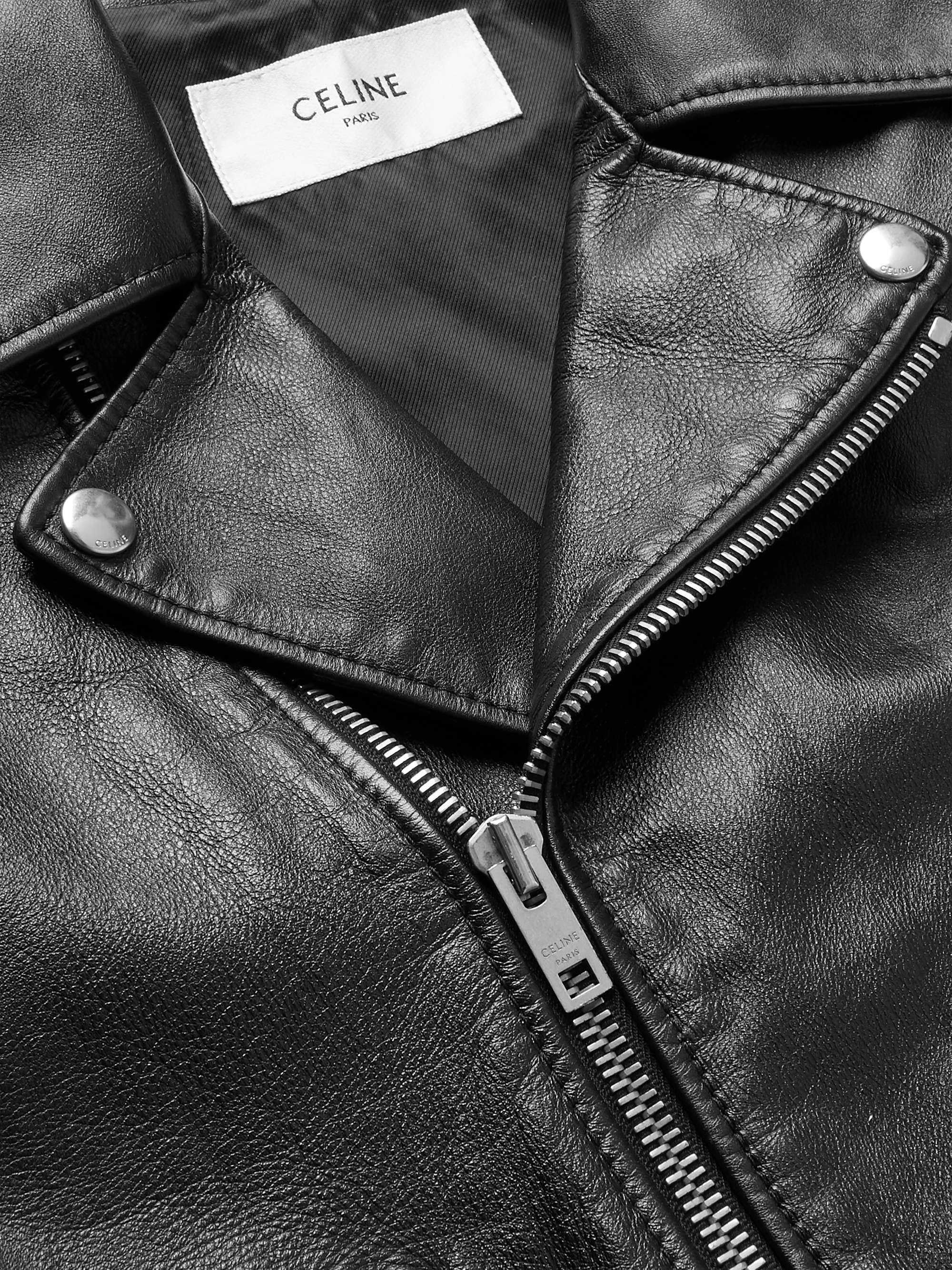CELINE HOMME Leather Jacket