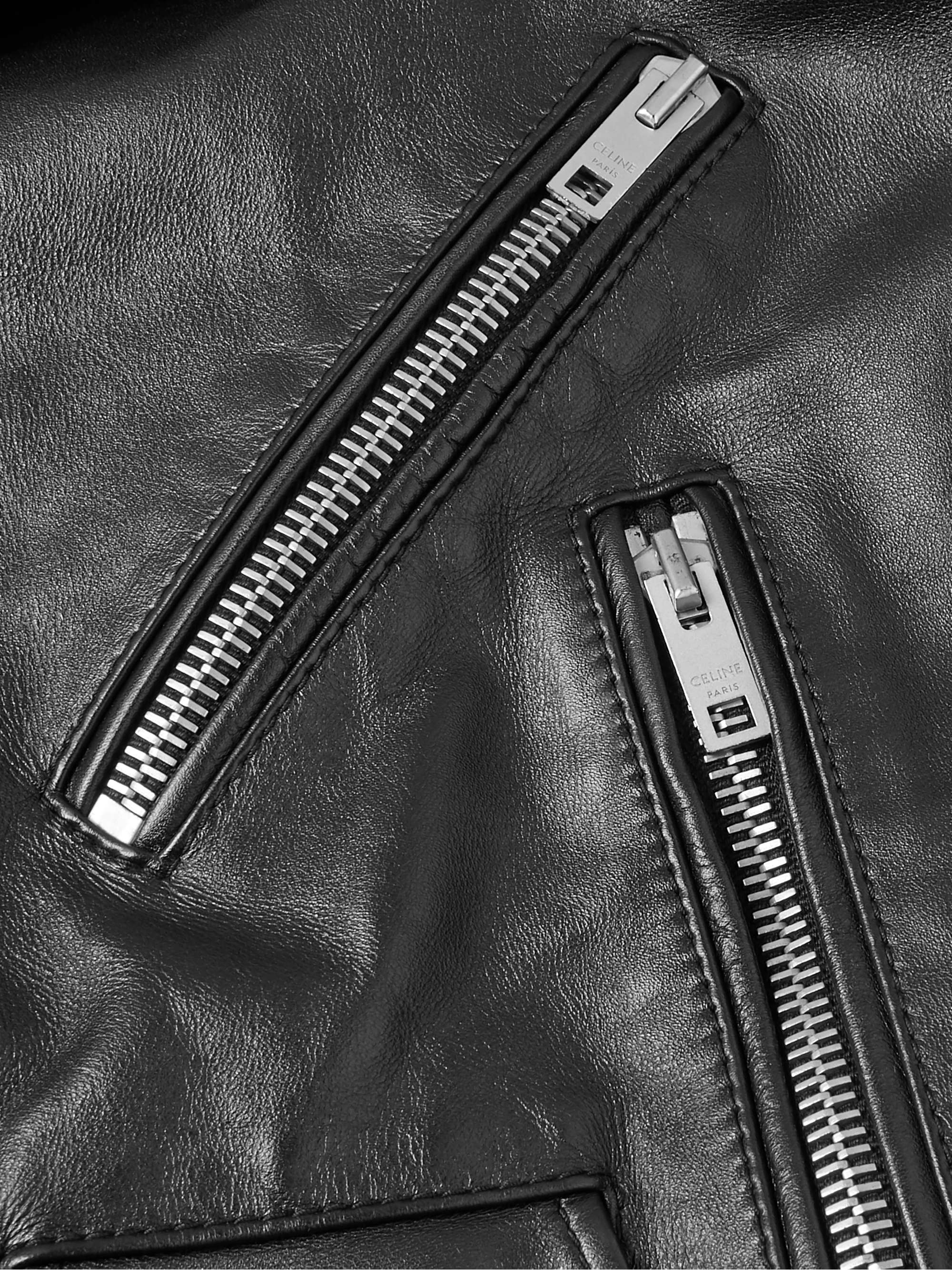 CELINE HOMME Leather Jacket