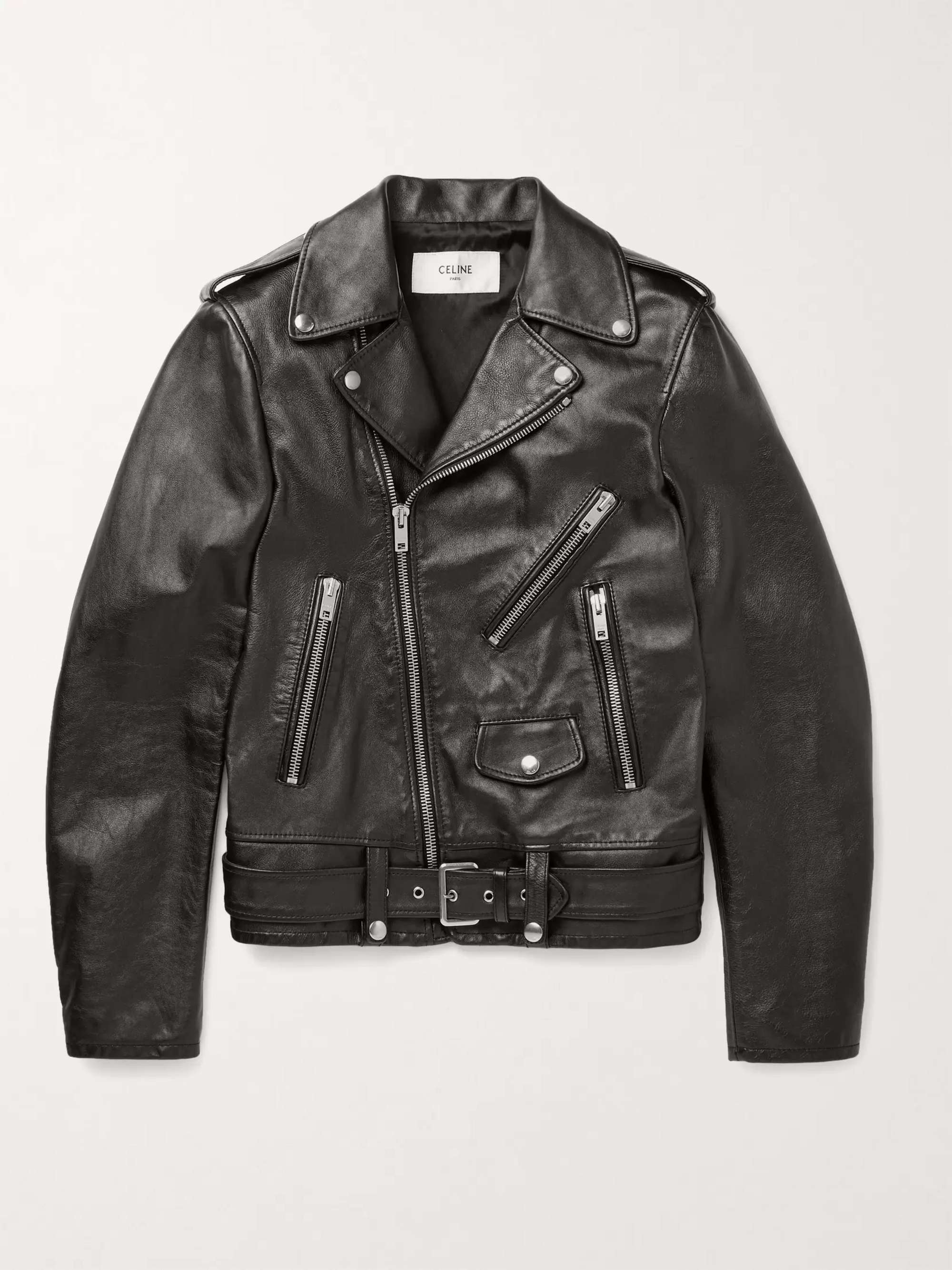 CELINE HOMME Leather Jacket for Men MR PORTER