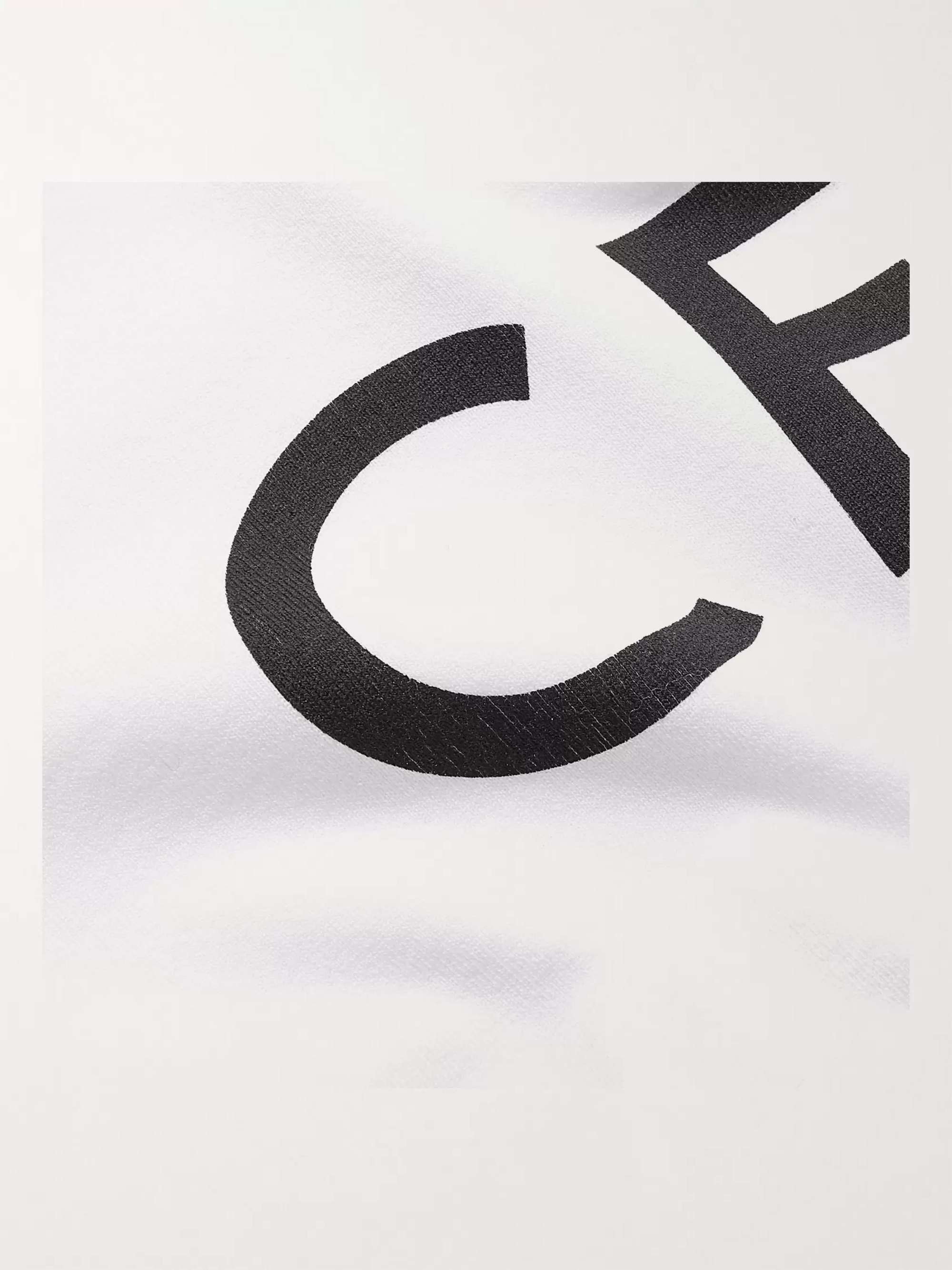 CELINE HOMME Logo-Print Cotton-Jersey T-Shirt