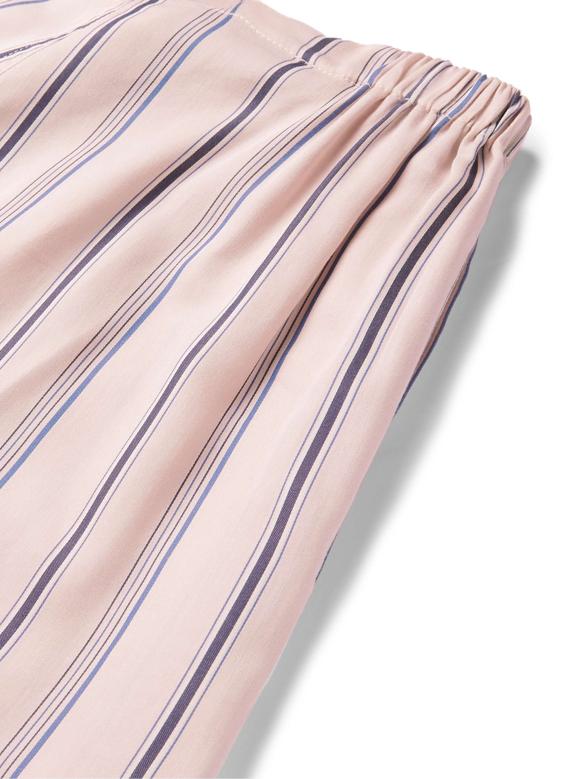 CELINE HOMME Striped Woven Trousers