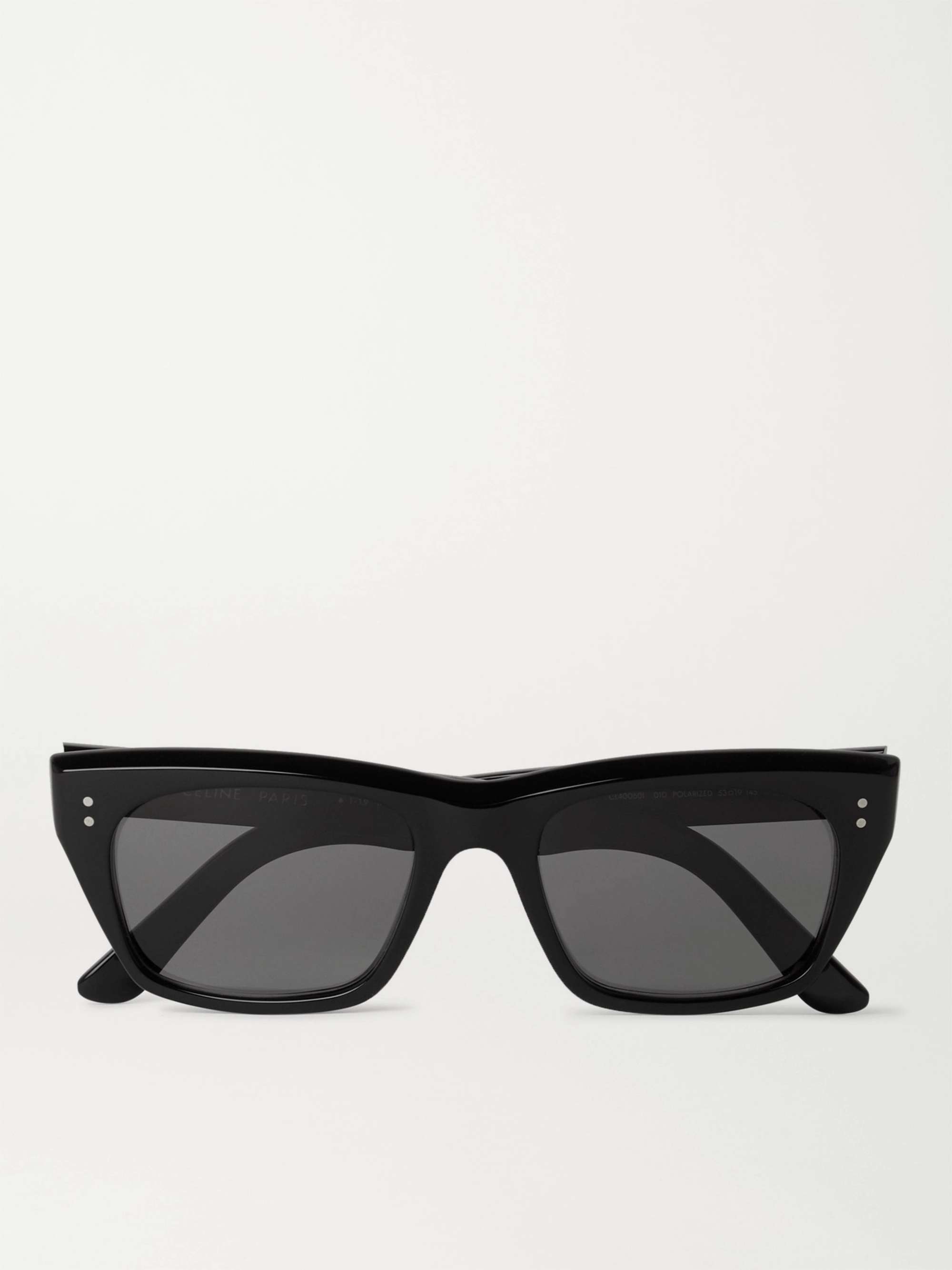 CELINE HOMME Square-Frame Acetate Sunglasses for Men