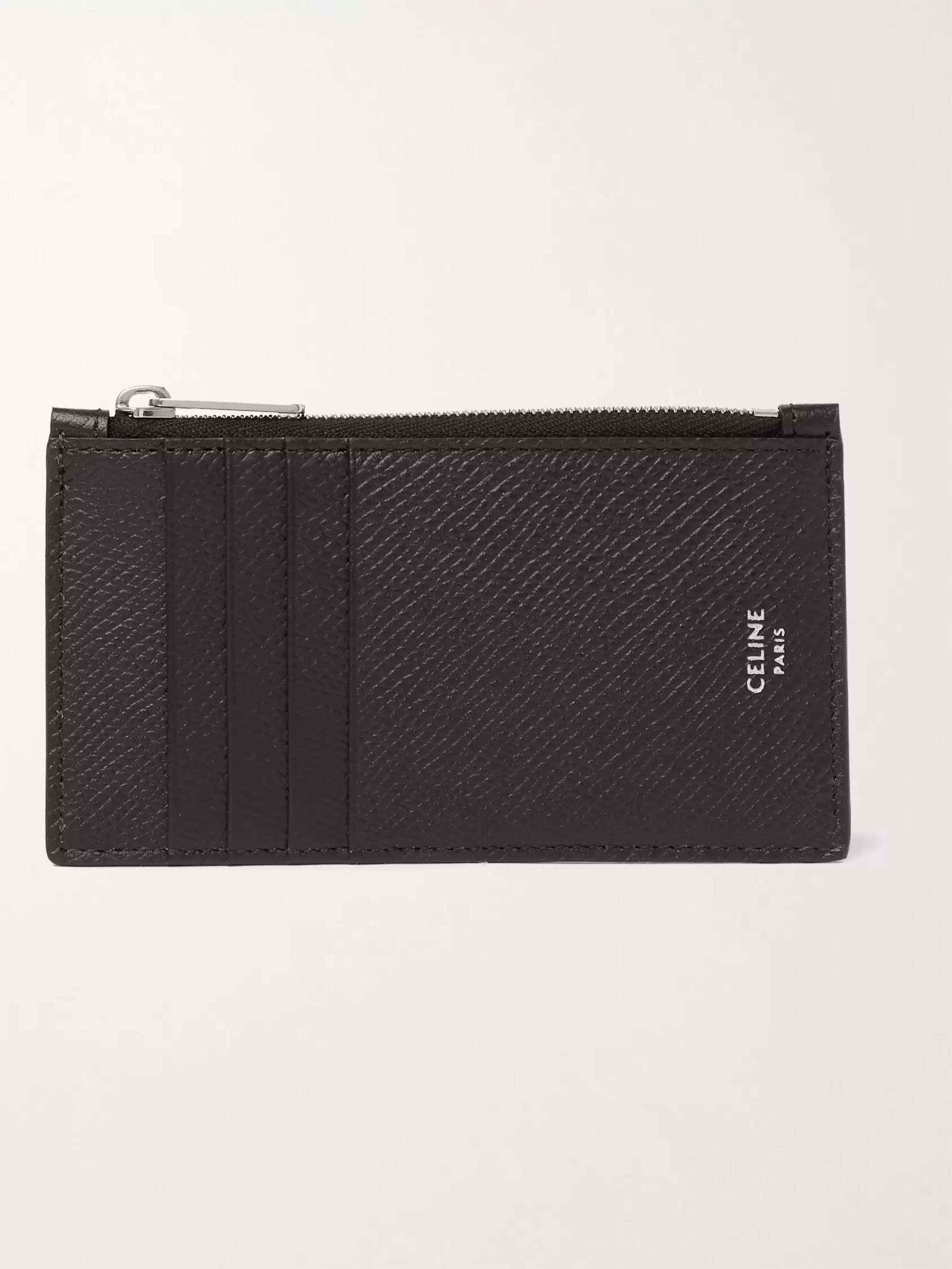 Celine zipped card holder on sale