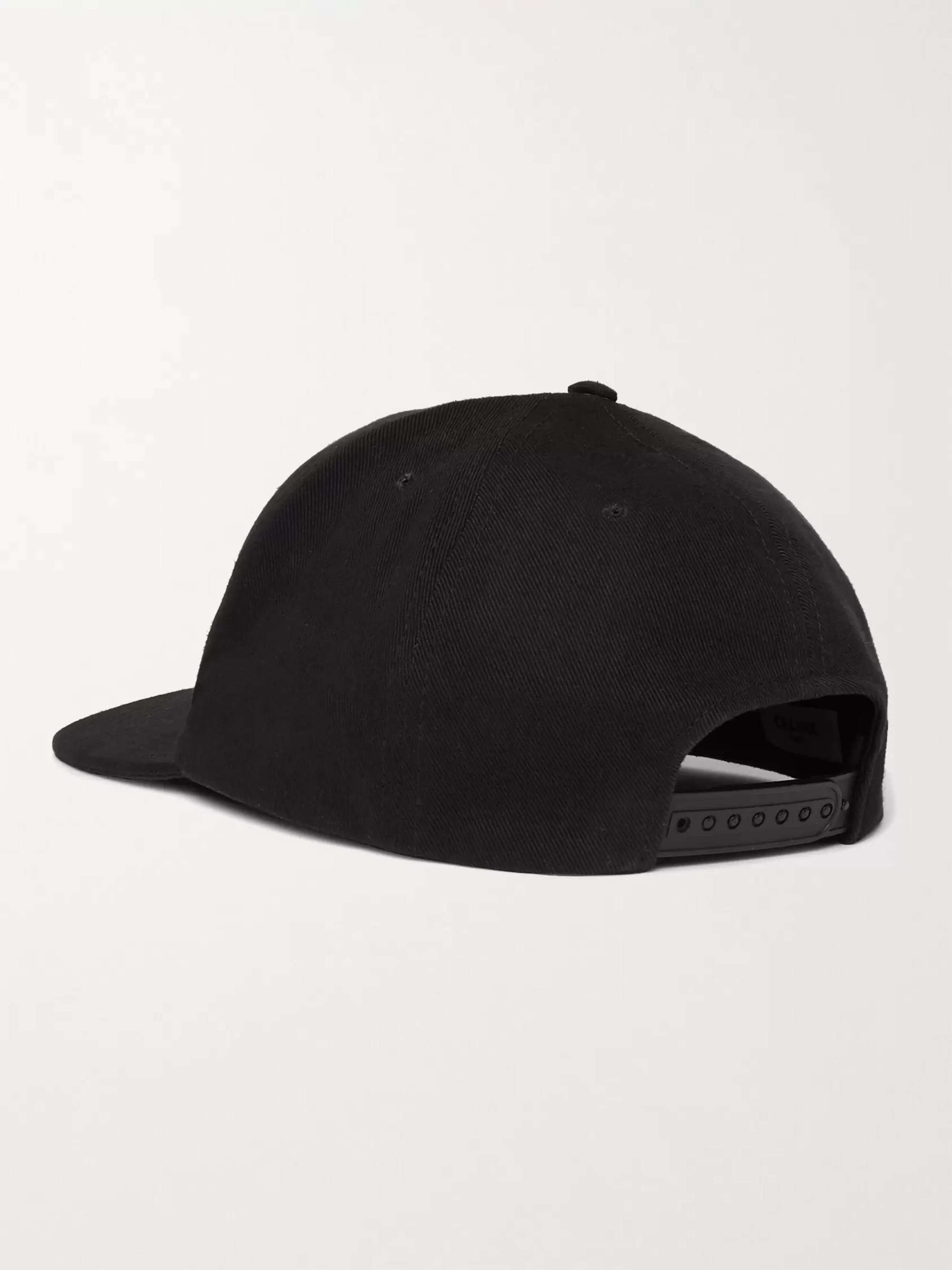 CELINE HOMME Logo-Print Cotton-Twill Baseball Cap