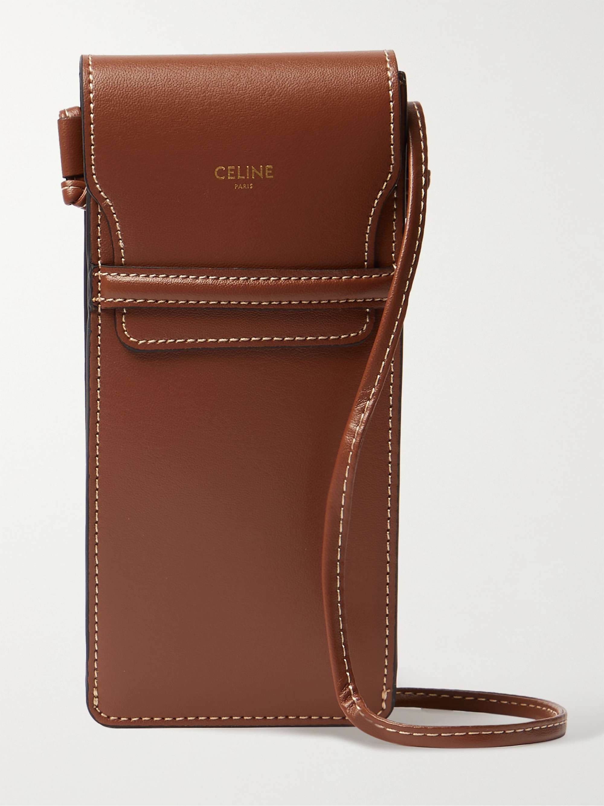 CELINE HOMME Aviator-Style Gold-Tone Sunglasses