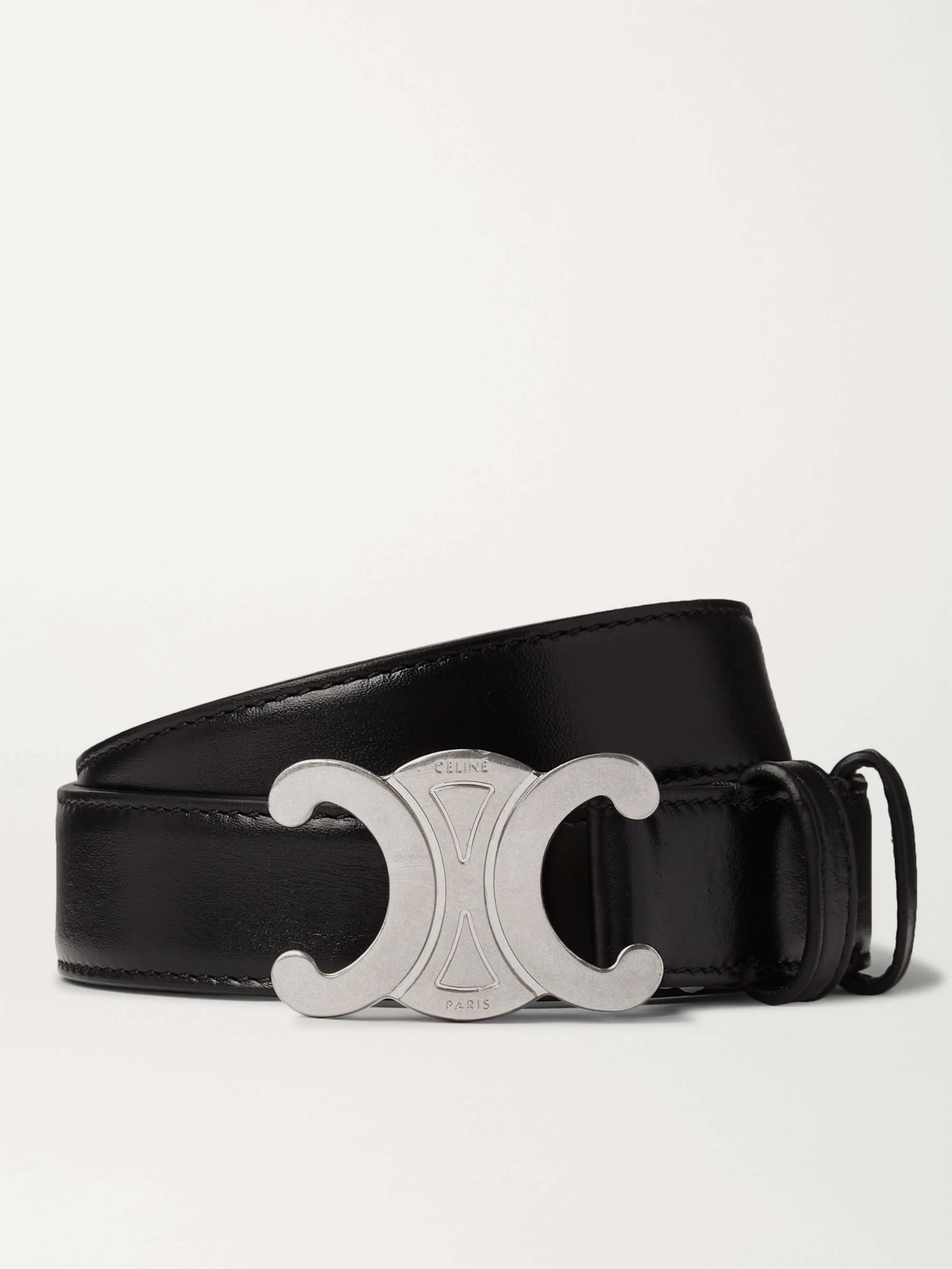 CELINE HOMME 2.5cm Leather Belt