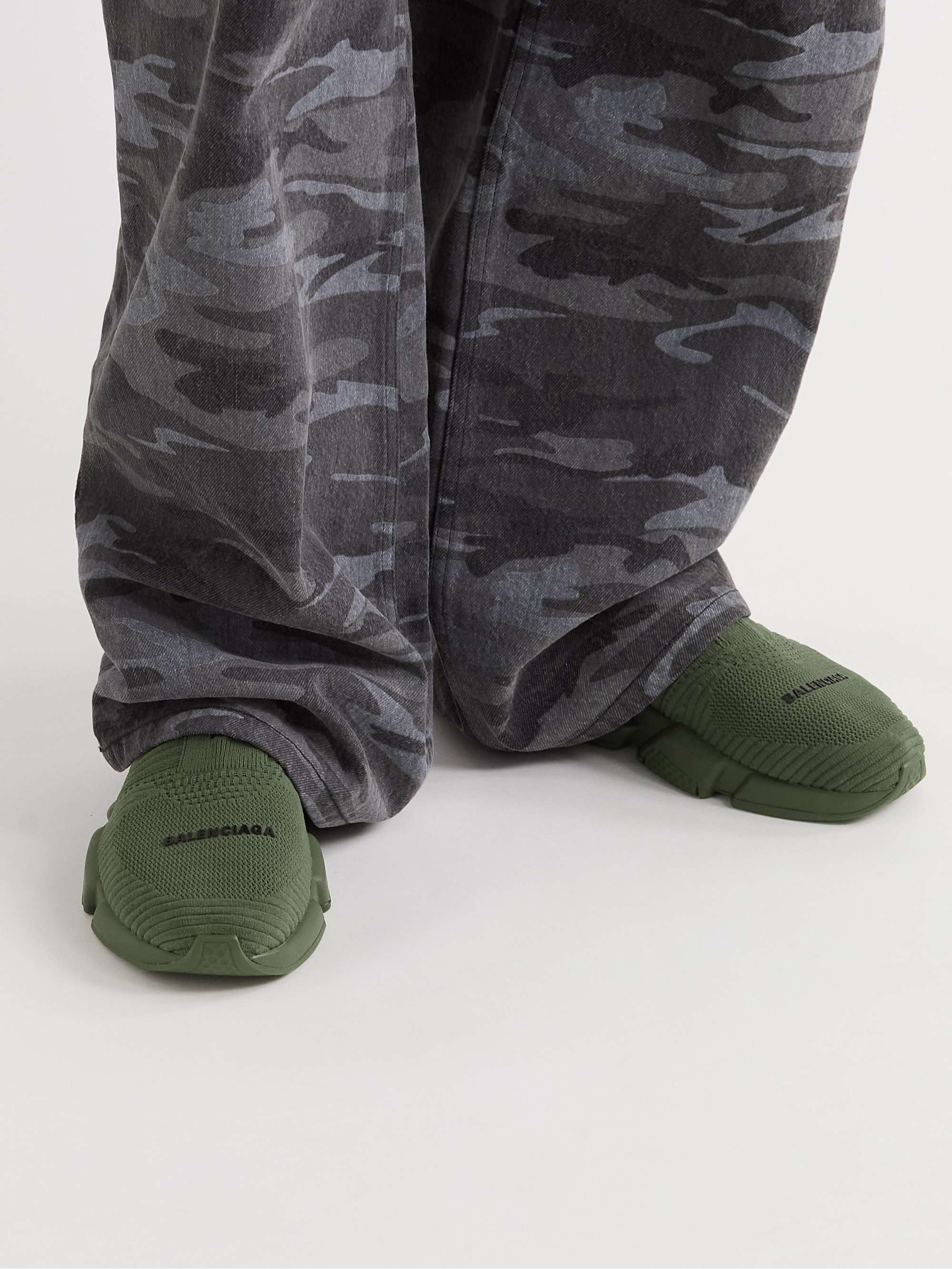 BALENCIAGA Speed Stretch-Knit Sneakers