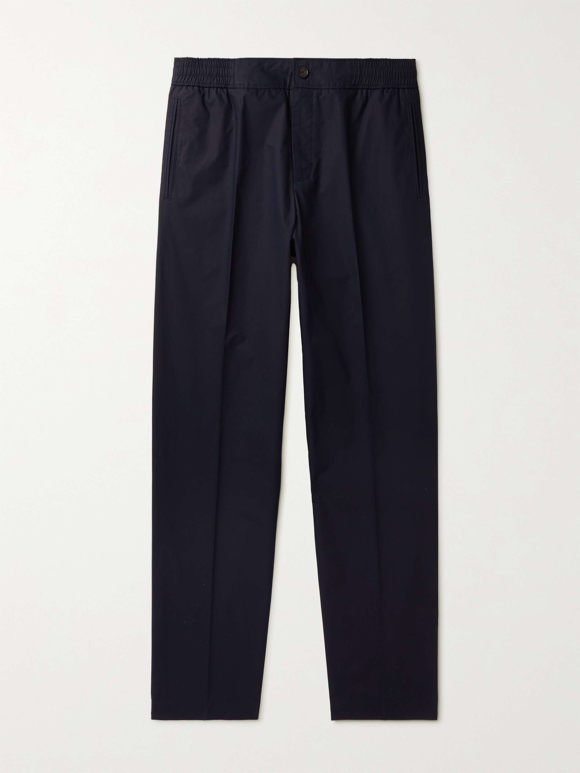 MR P. Relaxed Cotton Elasticated Trousers for Men