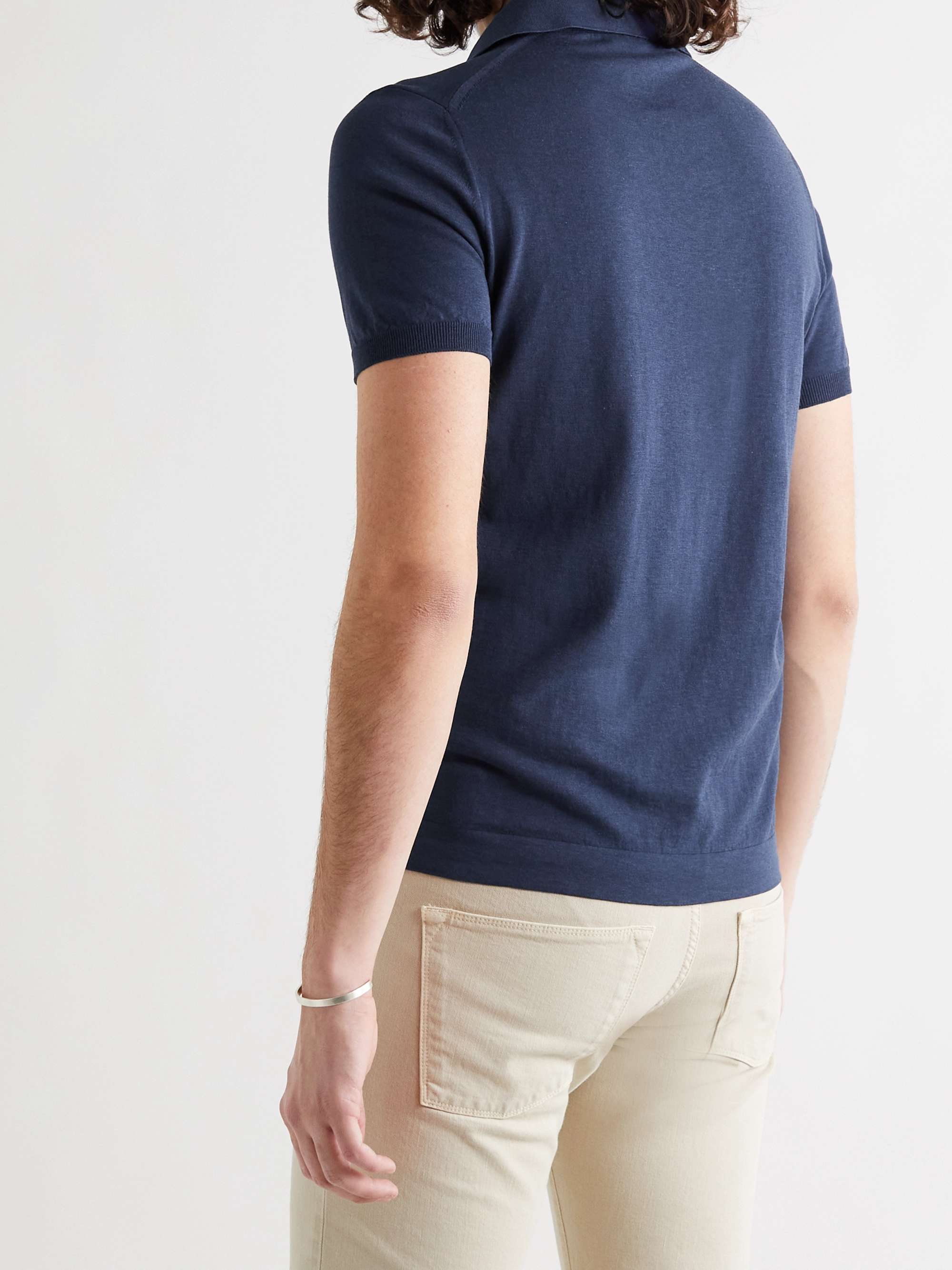 LORO PIANA Cotton Polo Shirt