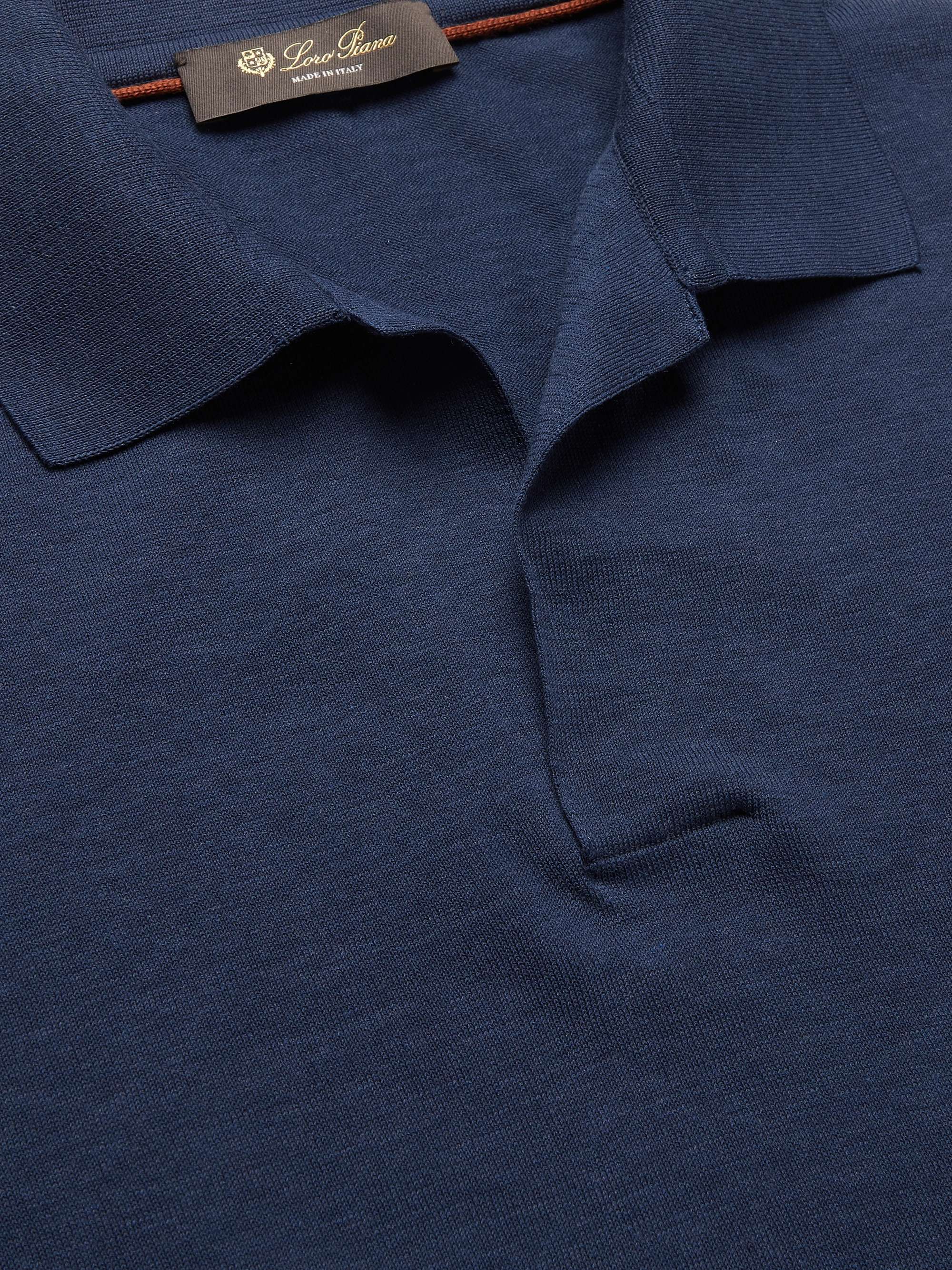 LORO PIANA Cotton Polo Shirt