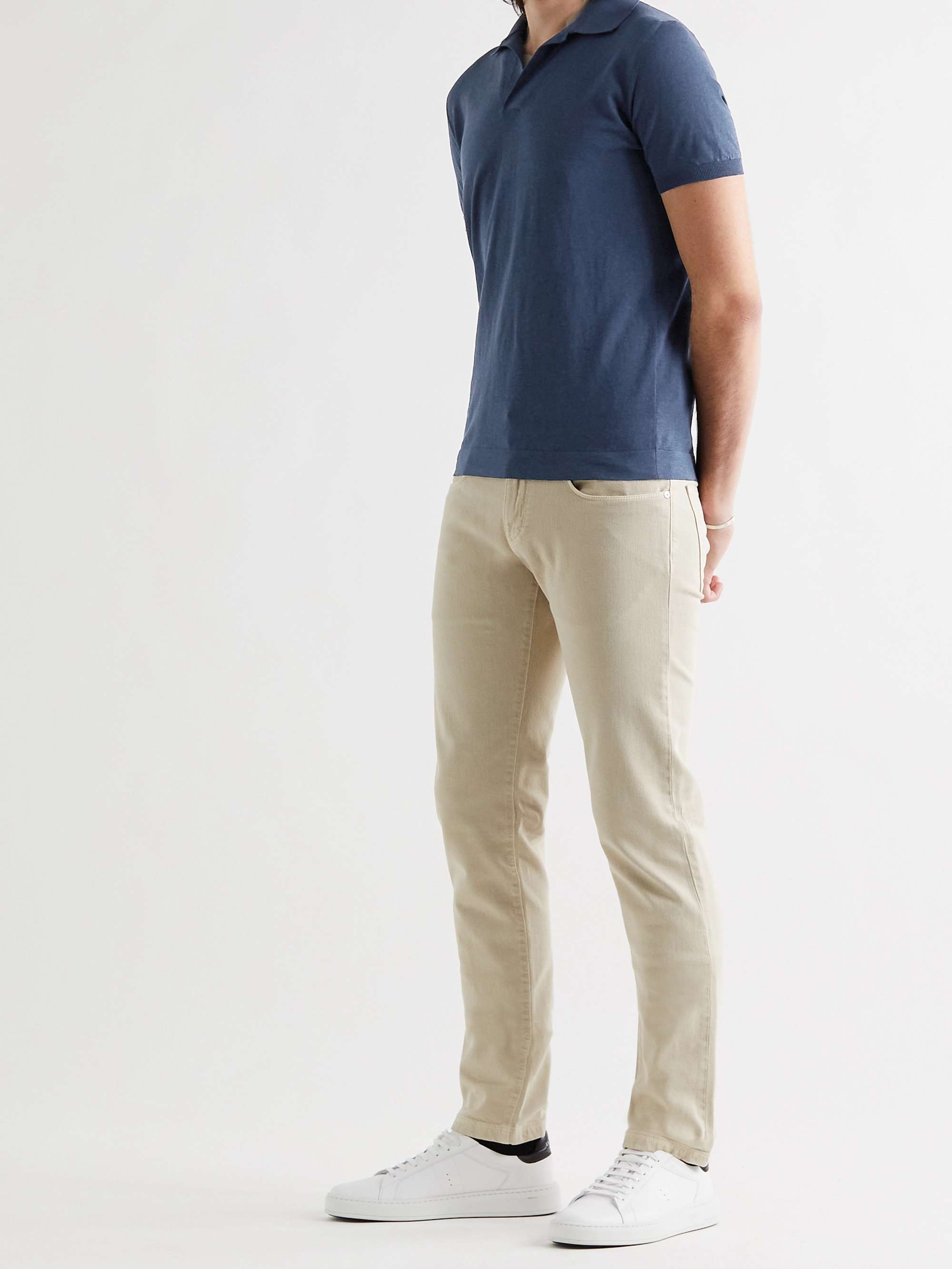 LORO PIANA Cotton Polo Shirt