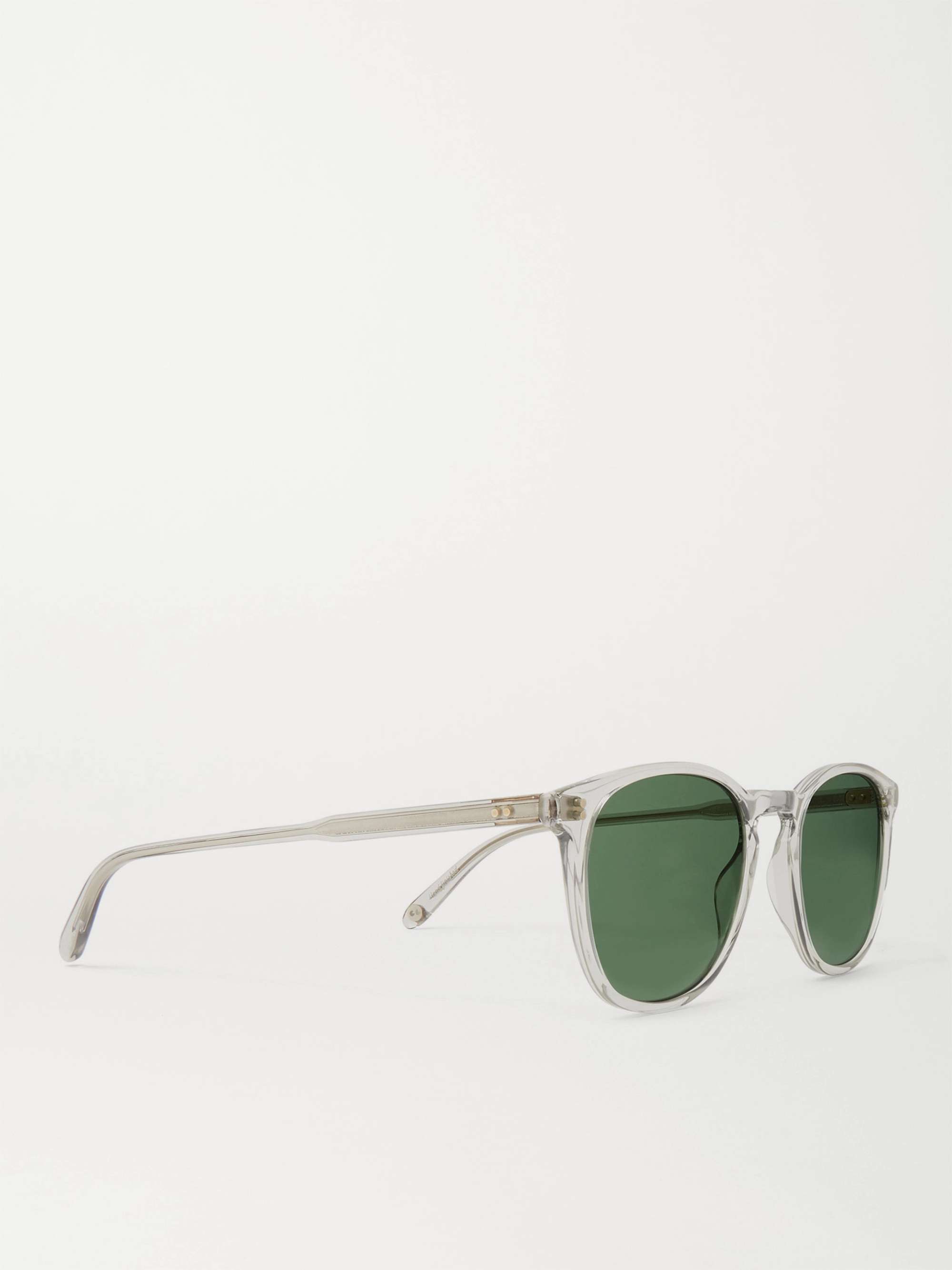 GARRETT LEIGHT CALIFORNIA OPTICAL Kinney D-Frame Acetate Sunglasses