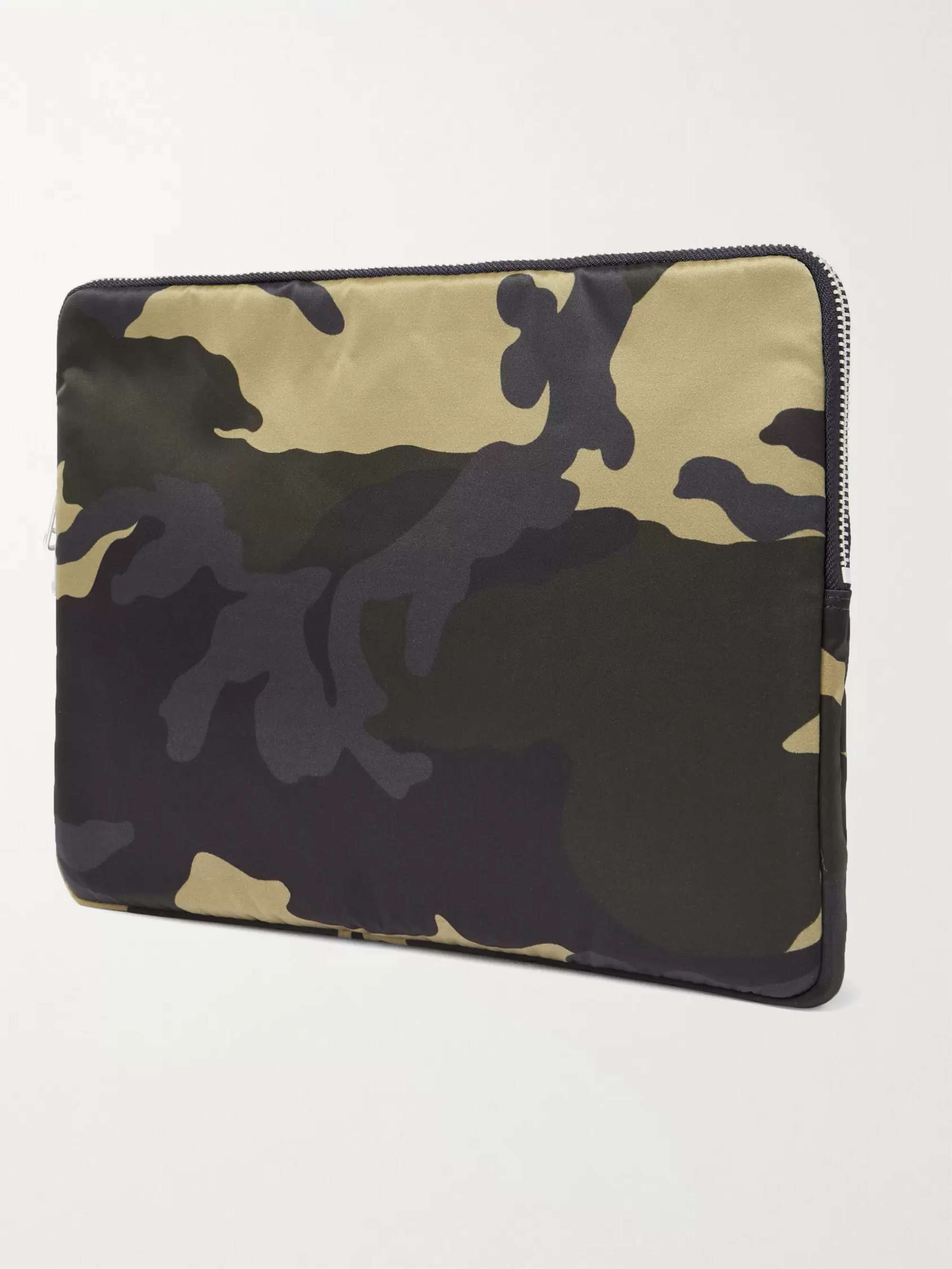 PORTER-YOSHIDA & CO Counter Shade Camouflage-Print Nylon Pouch