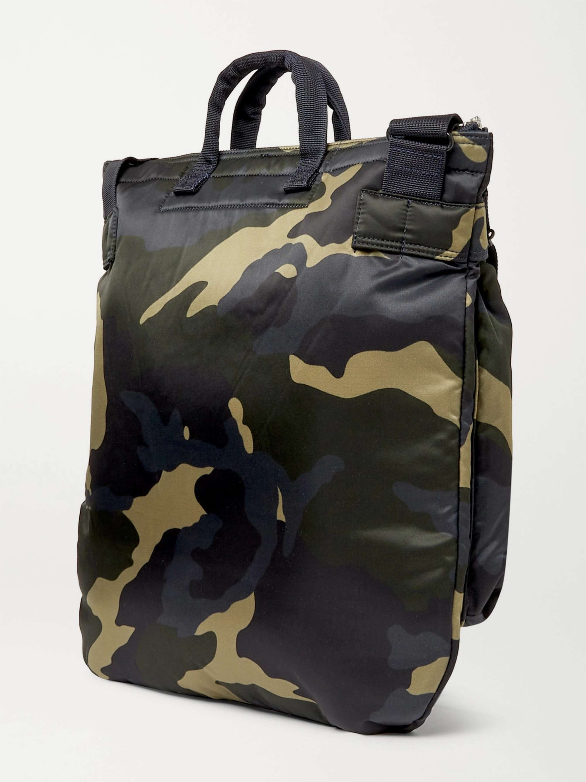 PORTER-YOSHIDA & CO Counter Shade Camouflage-Print Nylon Tote Bag