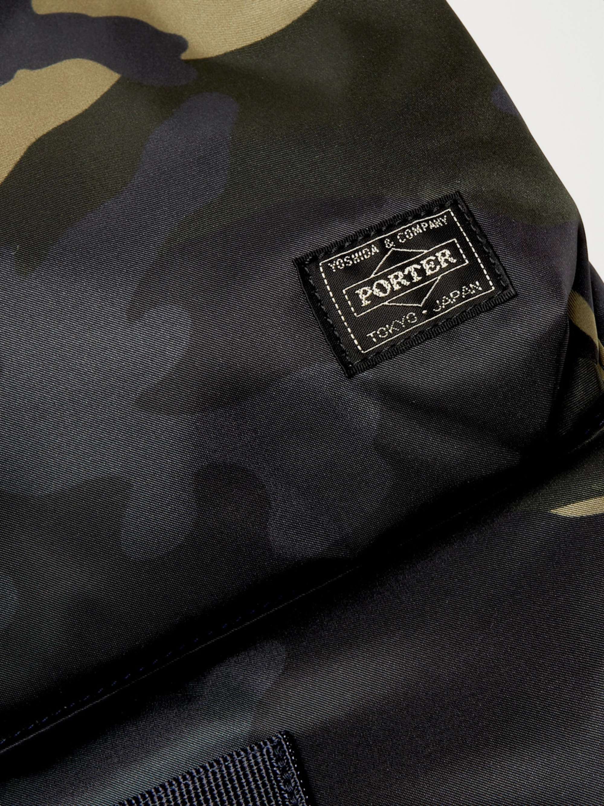 PORTER-YOSHIDA & CO Counter Shade Camouflage-Print Nylon Tote Bag