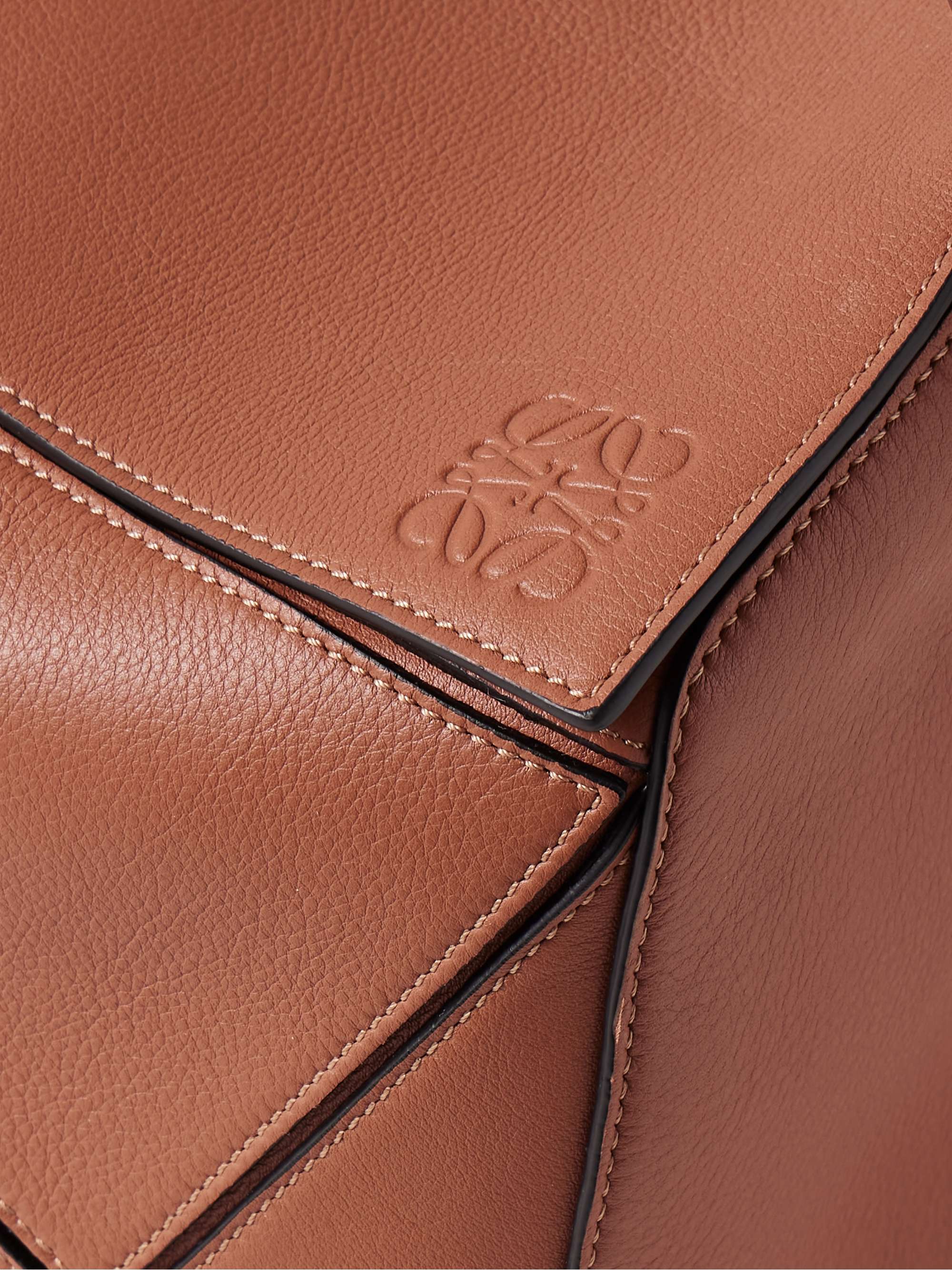 LOEWE Puzzle Leather Messenger Bag
