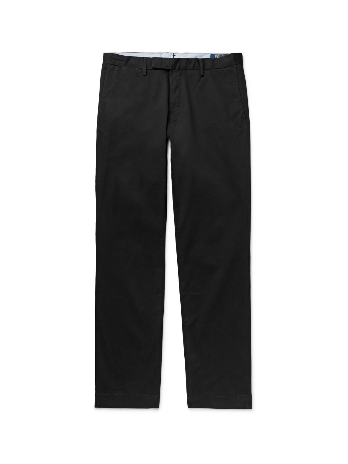Polo Ralph Lauren Slim-fit Stretch-cotton Twill Chinos In Black